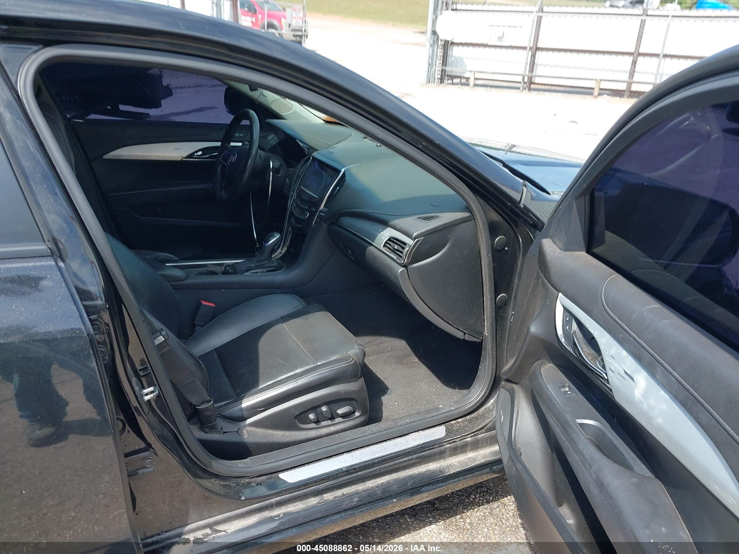 2013 Cadillac Ats Luxury Black vin: 1G6AB5RXXD0134437