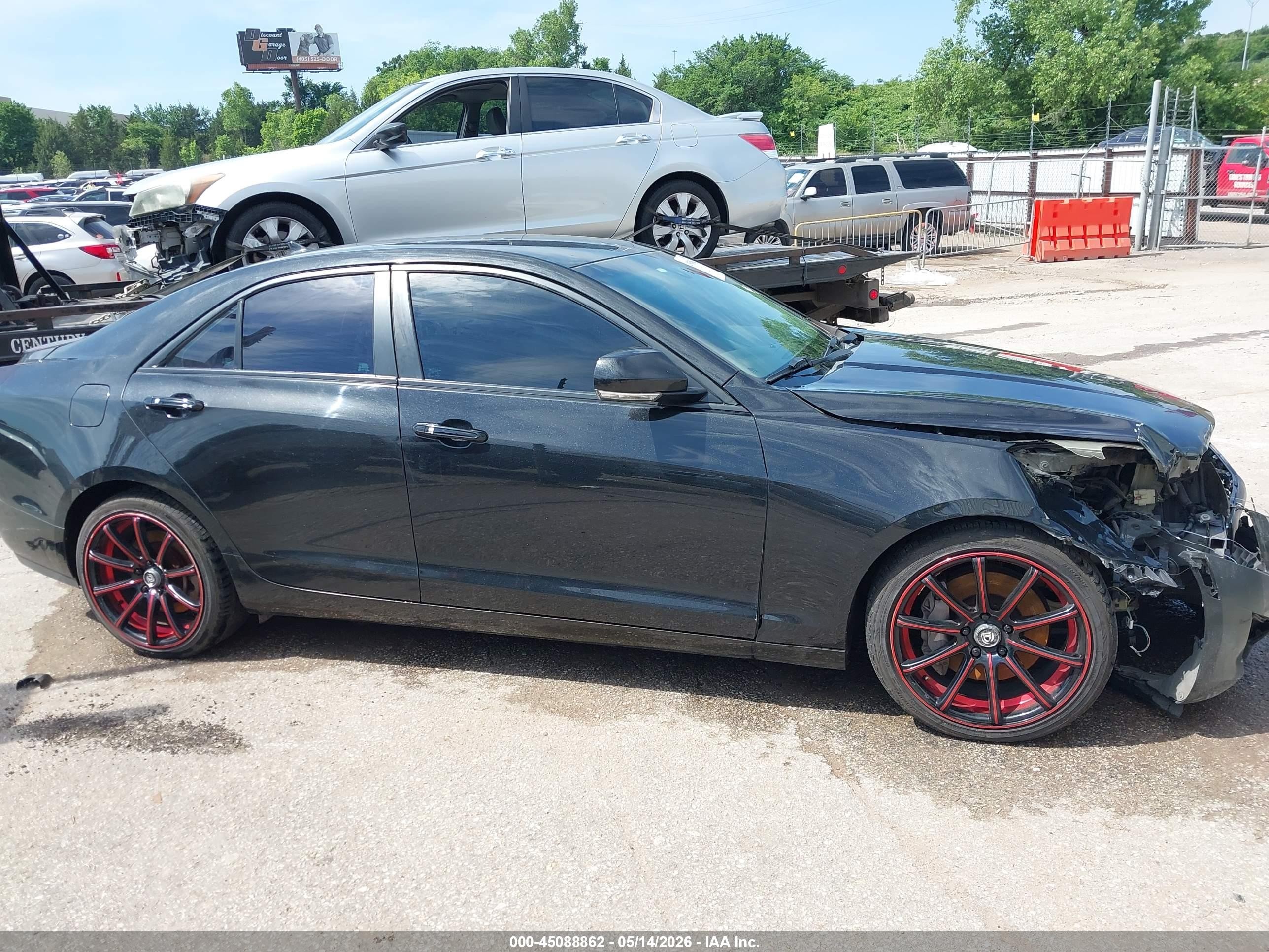 2013 Cadillac Ats Luxury Black vin: 1G6AB5RXXD0134437