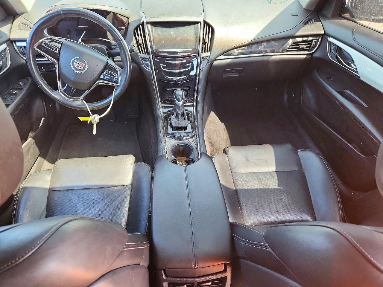 2013 Cadillac Ats Luxury Silver vin: 1G6AB5RXXD0168250