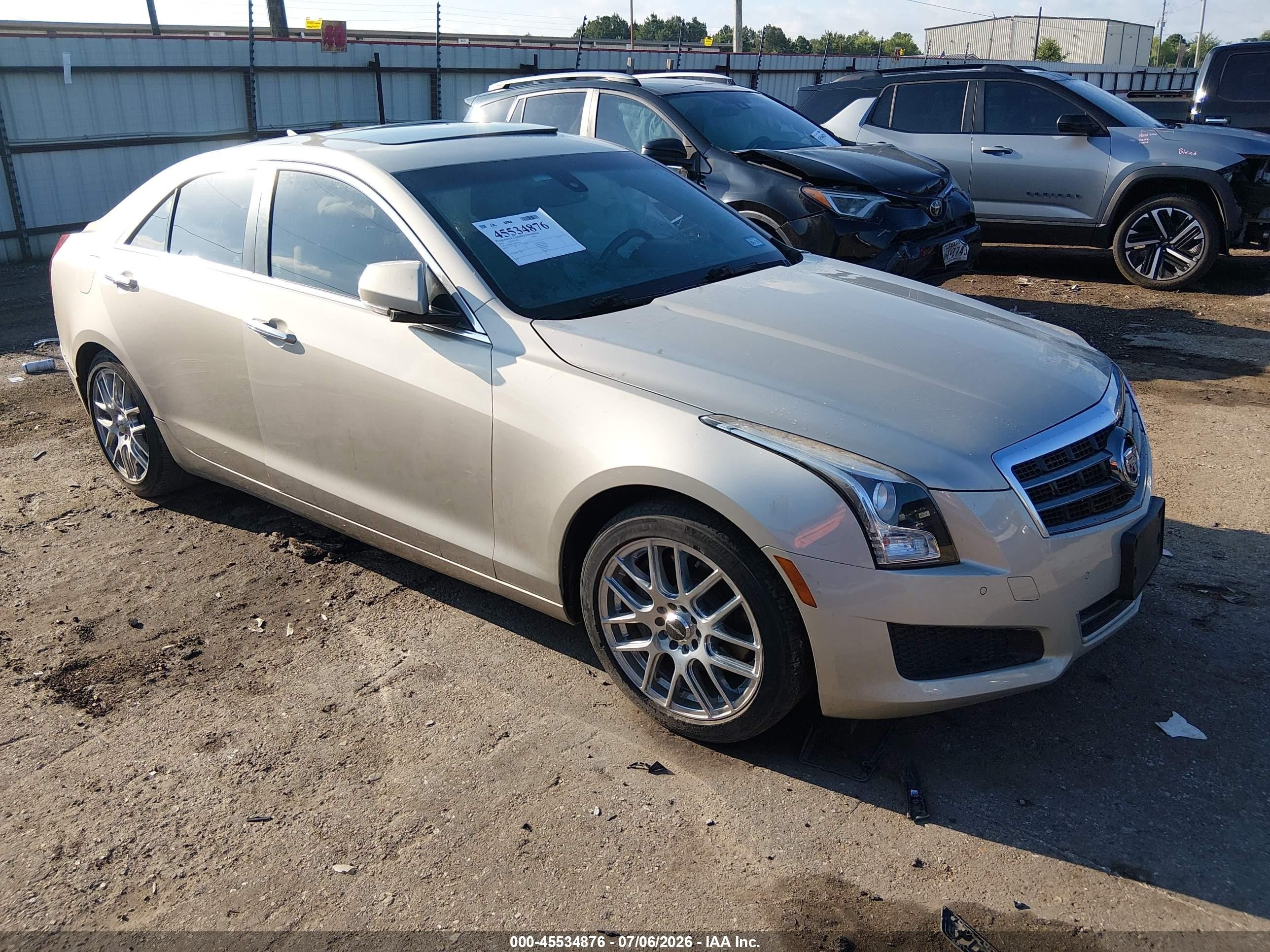 2013 Cadillac Ats Luxury Gold vin: 1G6AB5RXXD0177644