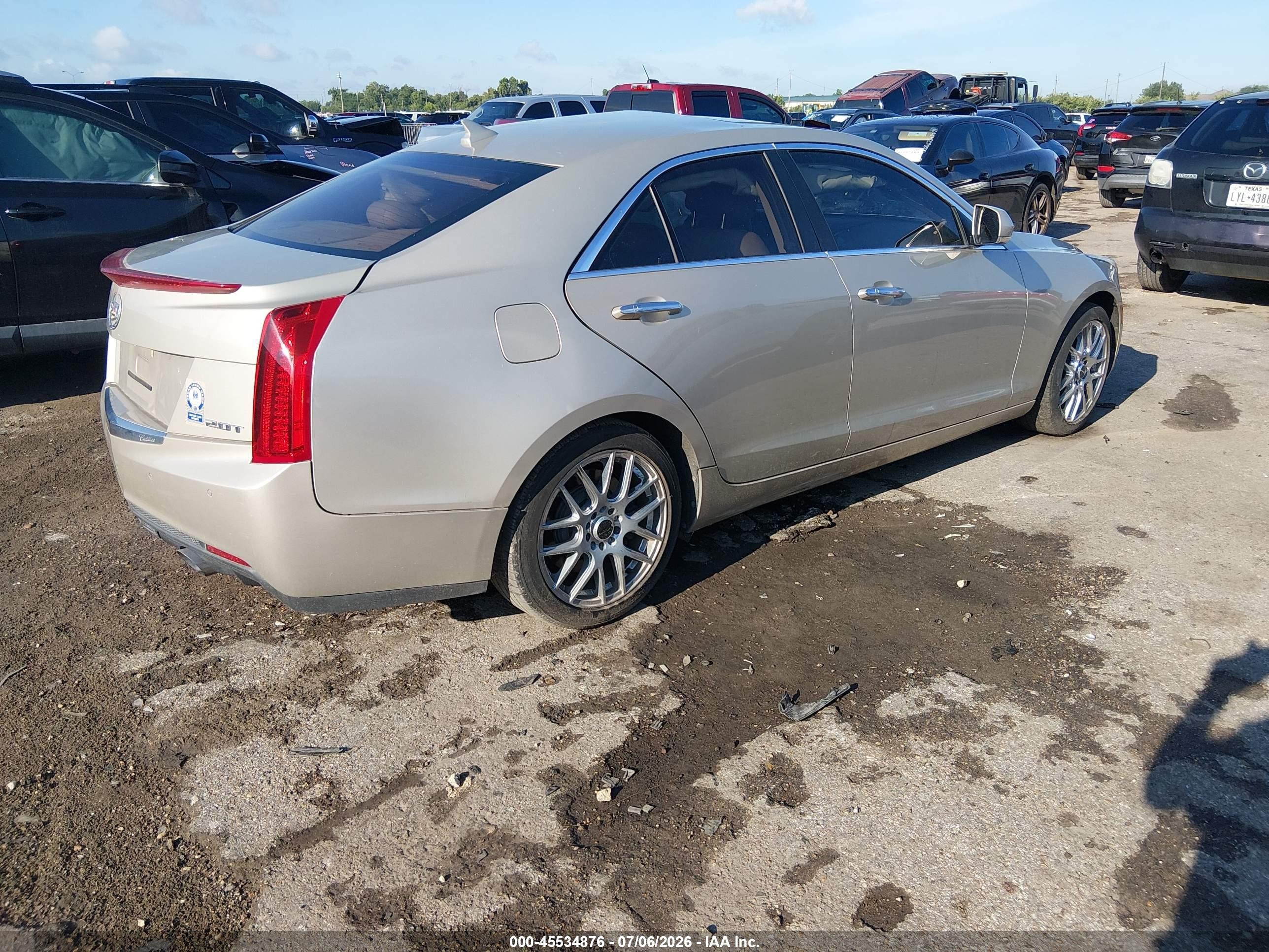 2013 Cadillac Ats Luxury Gold vin: 1G6AB5RXXD0177644