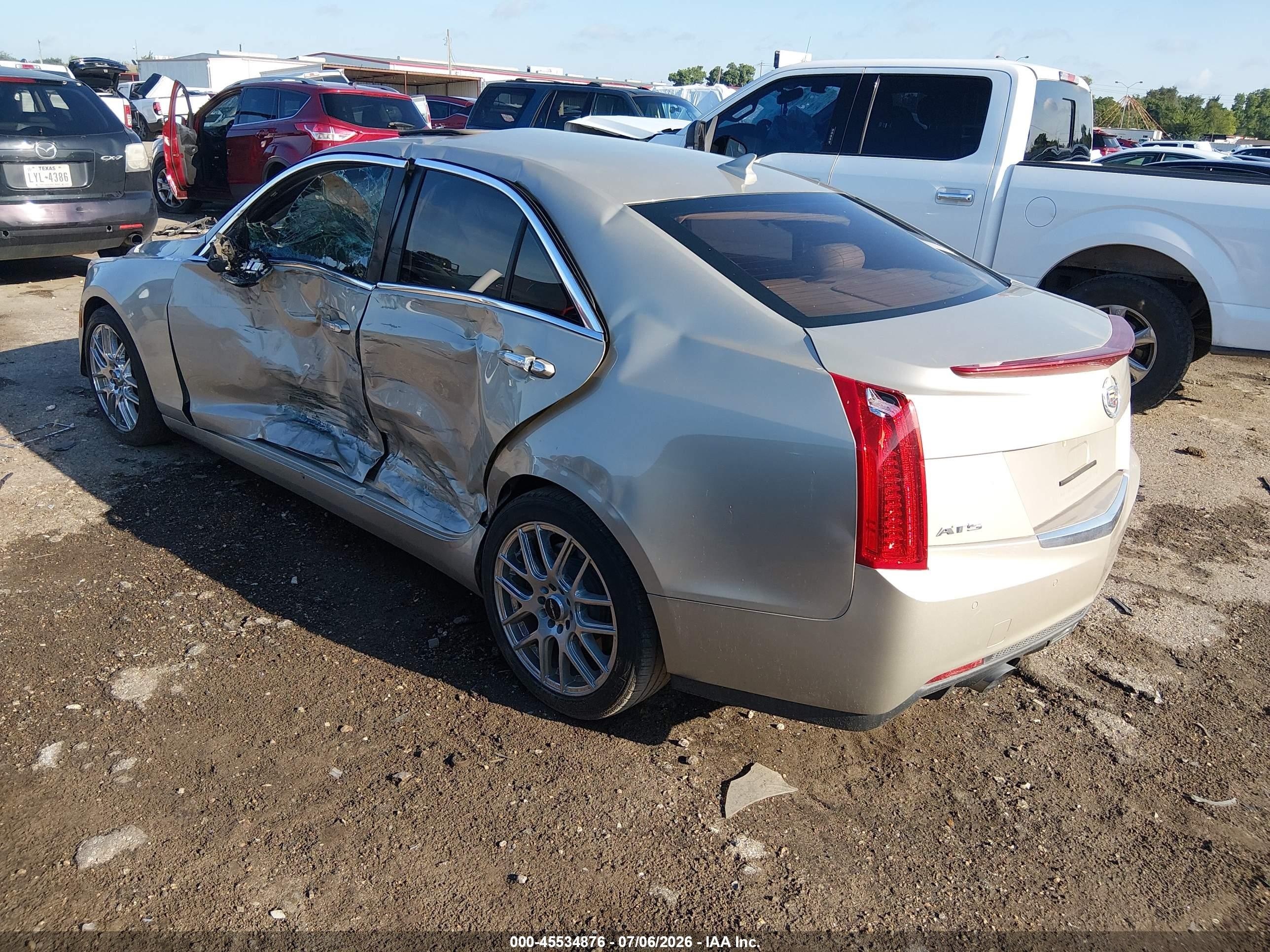 2013 Cadillac Ats Luxury Gold vin: 1G6AB5RXXD0177644