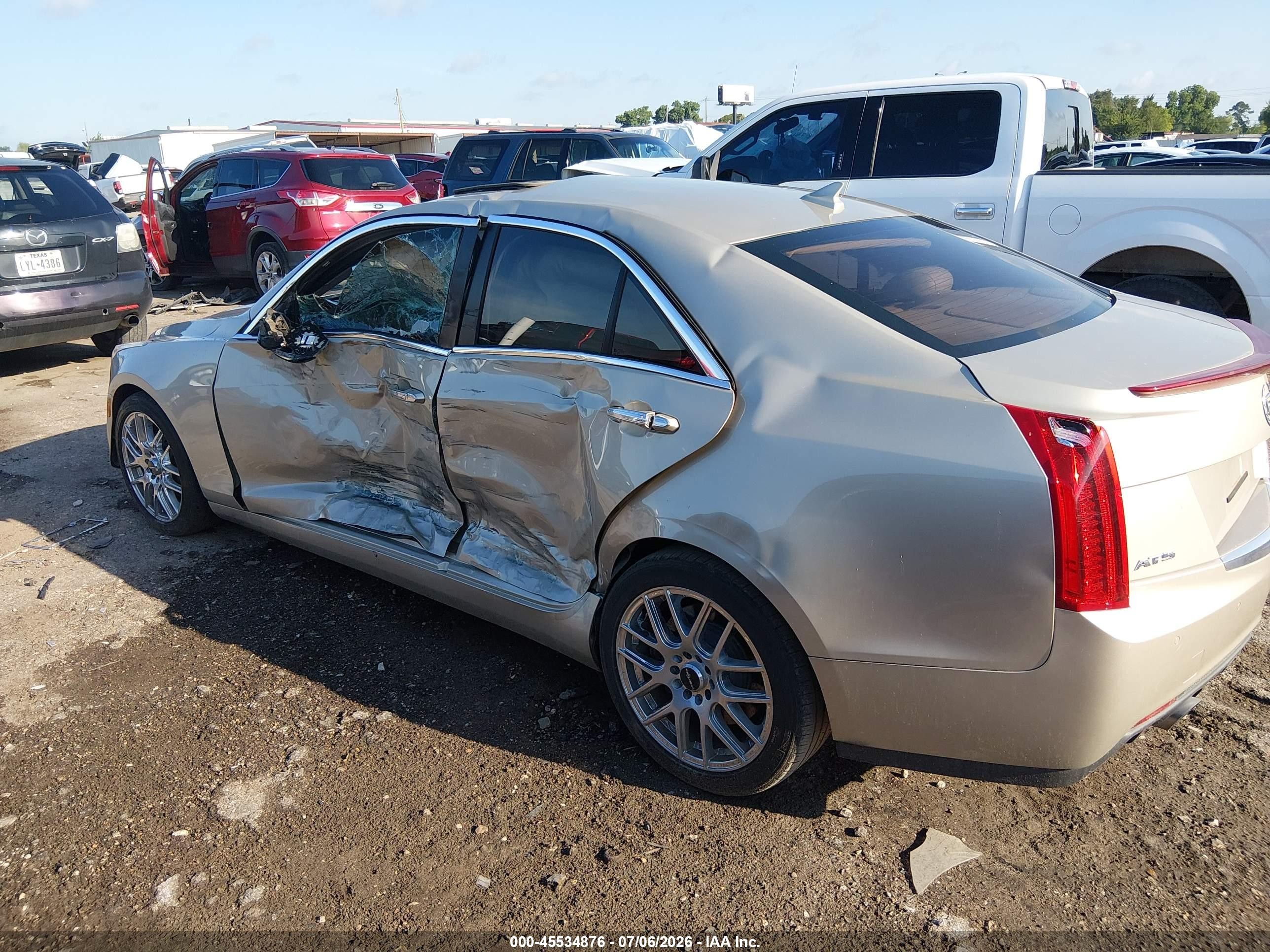 2013 Cadillac Ats Luxury Gold vin: 1G6AB5RXXD0177644