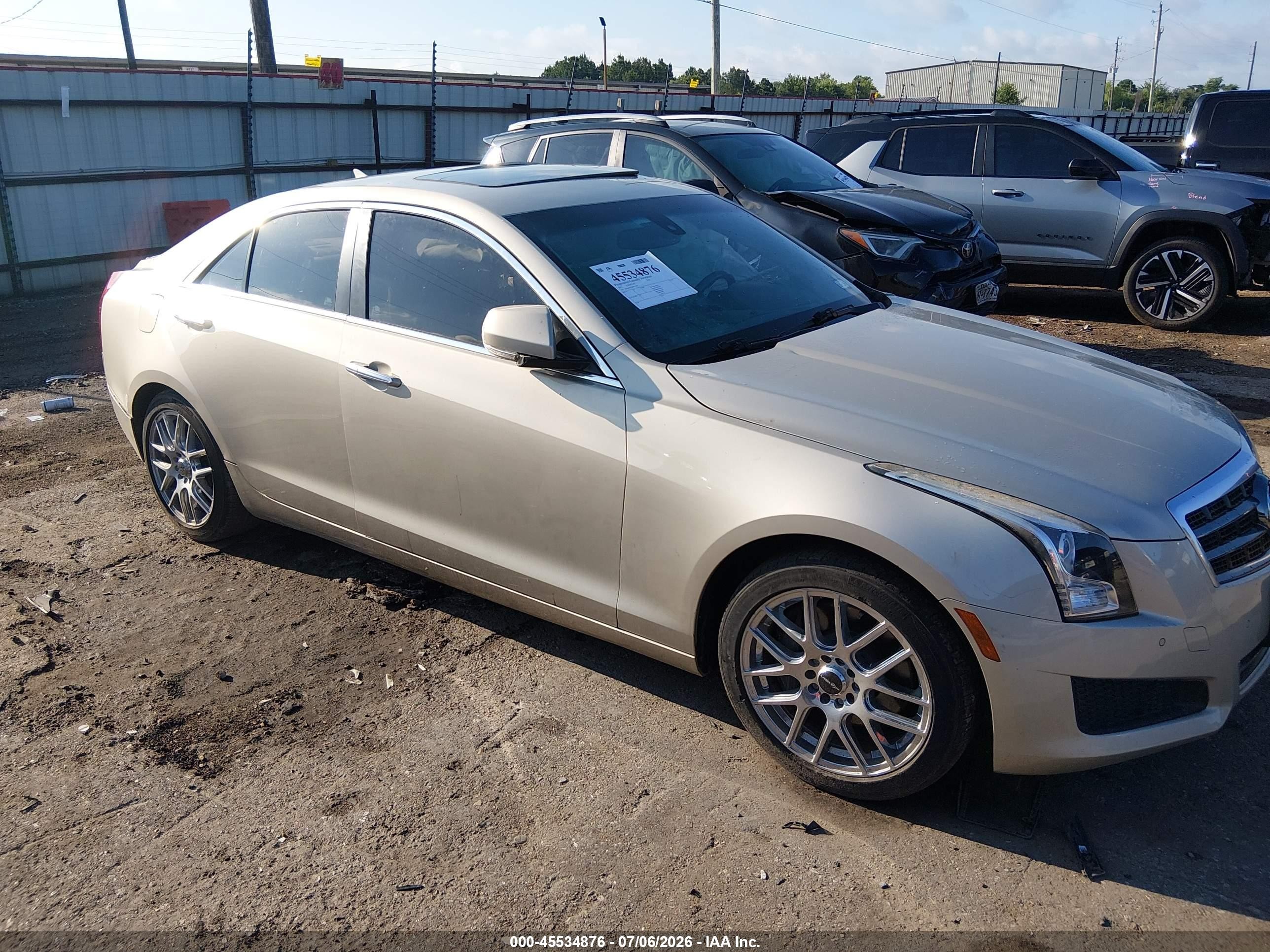 2013 Cadillac Ats Luxury Gold vin: 1G6AB5RXXD0177644