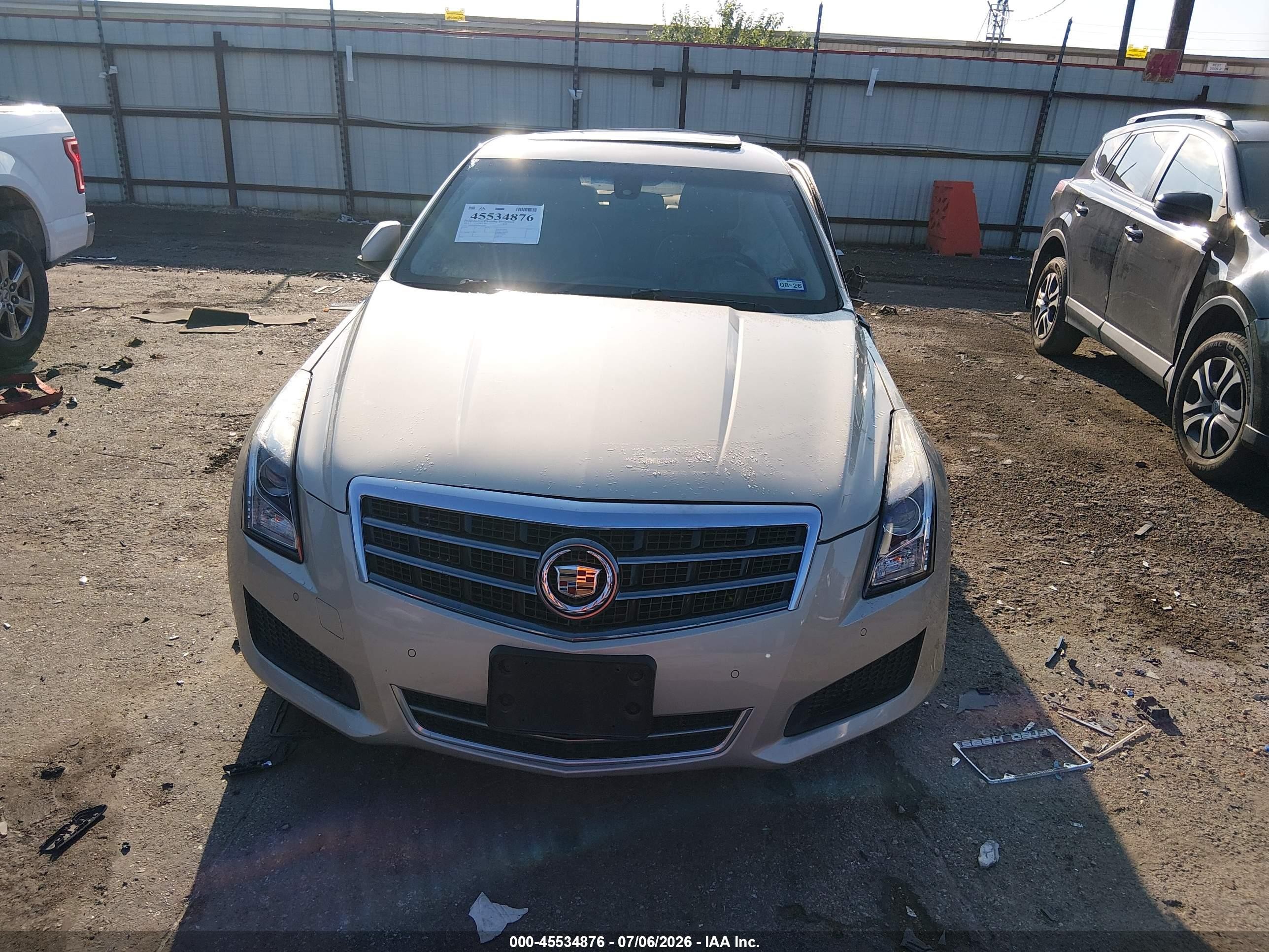 2013 Cadillac Ats Luxury Gold vin: 1G6AB5RXXD0177644