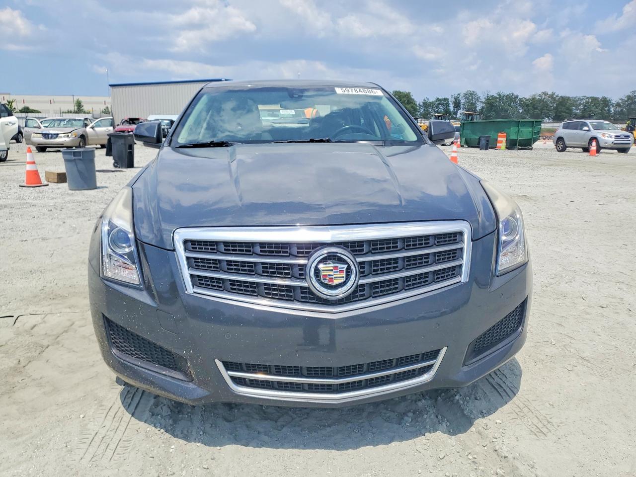 2014 Cadillac Ats Luxury Gray vin: 1G6AB5RXXE0193439