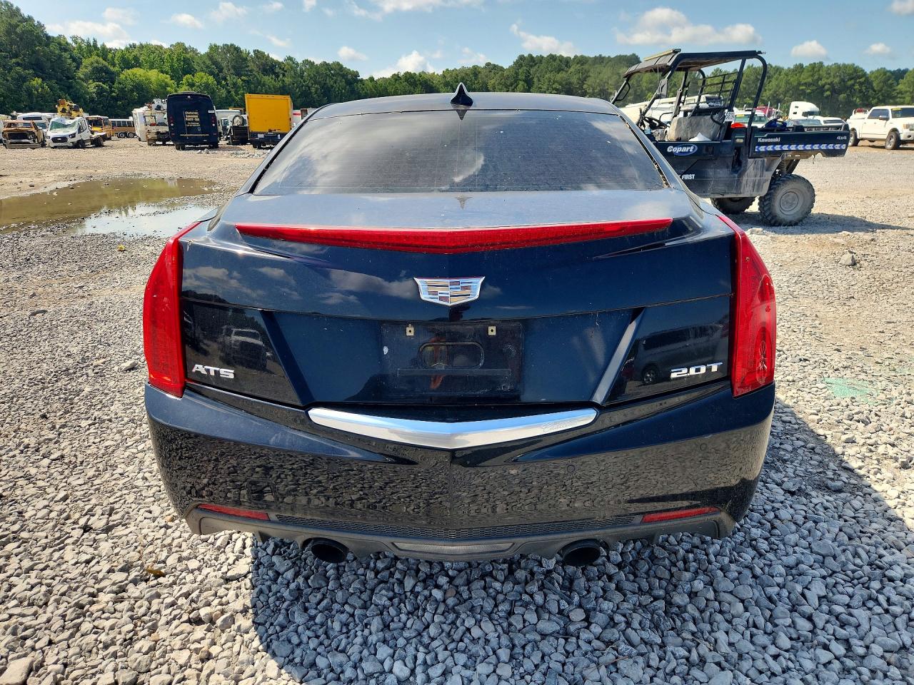 2015 Cadillac Ats Luxury Черный vin: 1G6AB5RXXF0115664
