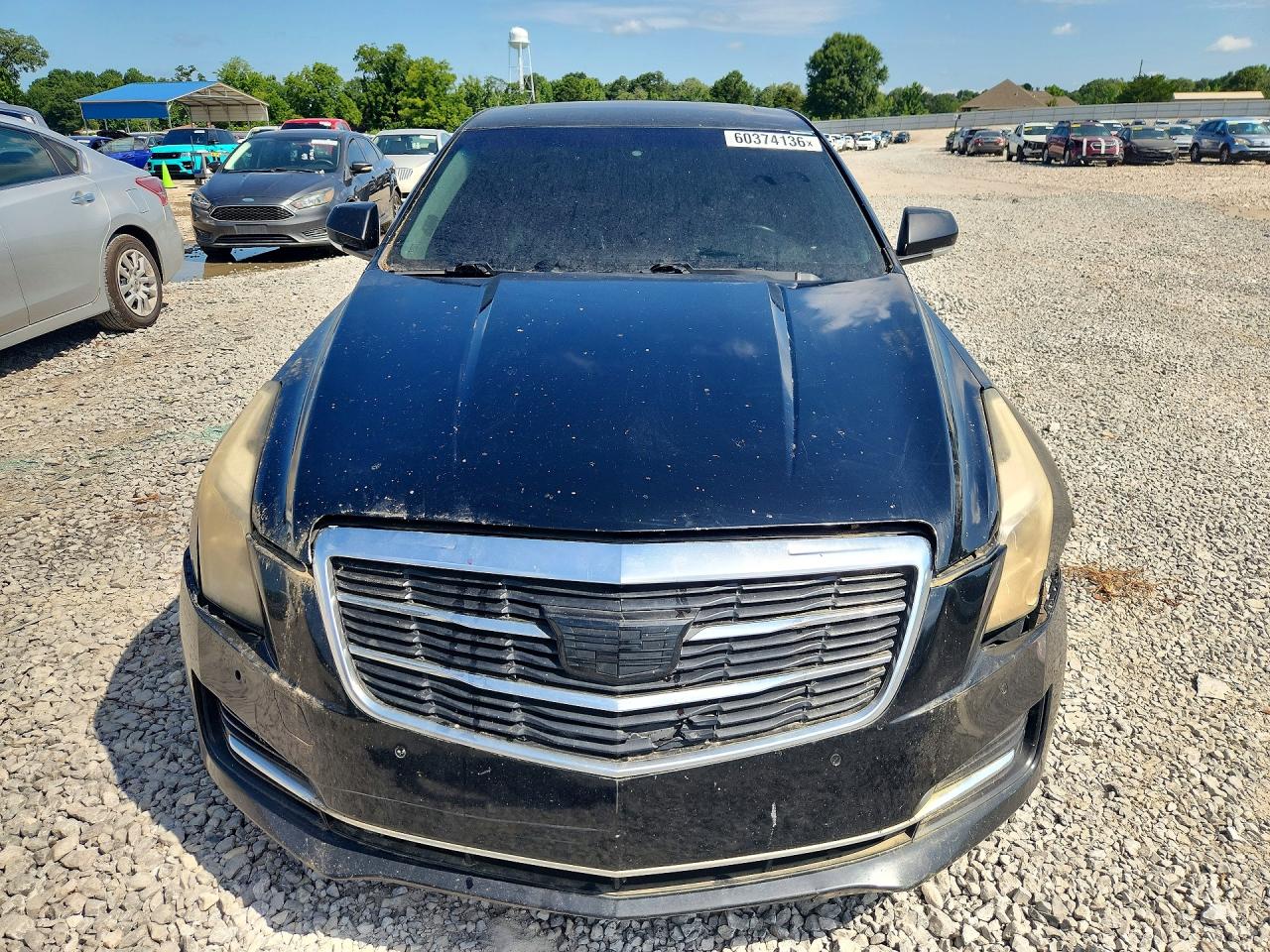 2015 Cadillac Ats Luxury Черный vin: 1G6AB5RXXF0115664