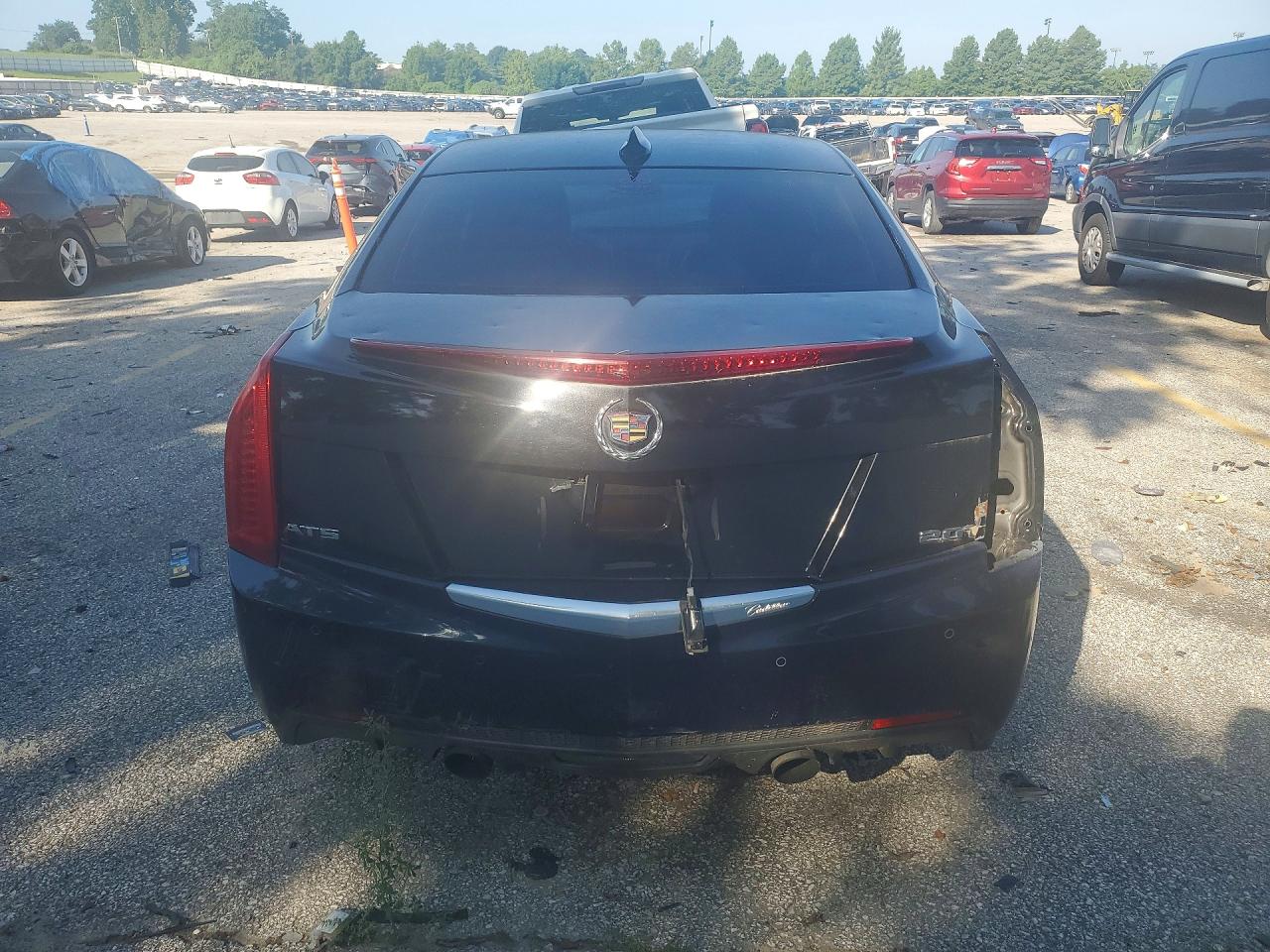 2015 Cadillac Ats Luxury Black vin: 1G6AB5RXXF0134280