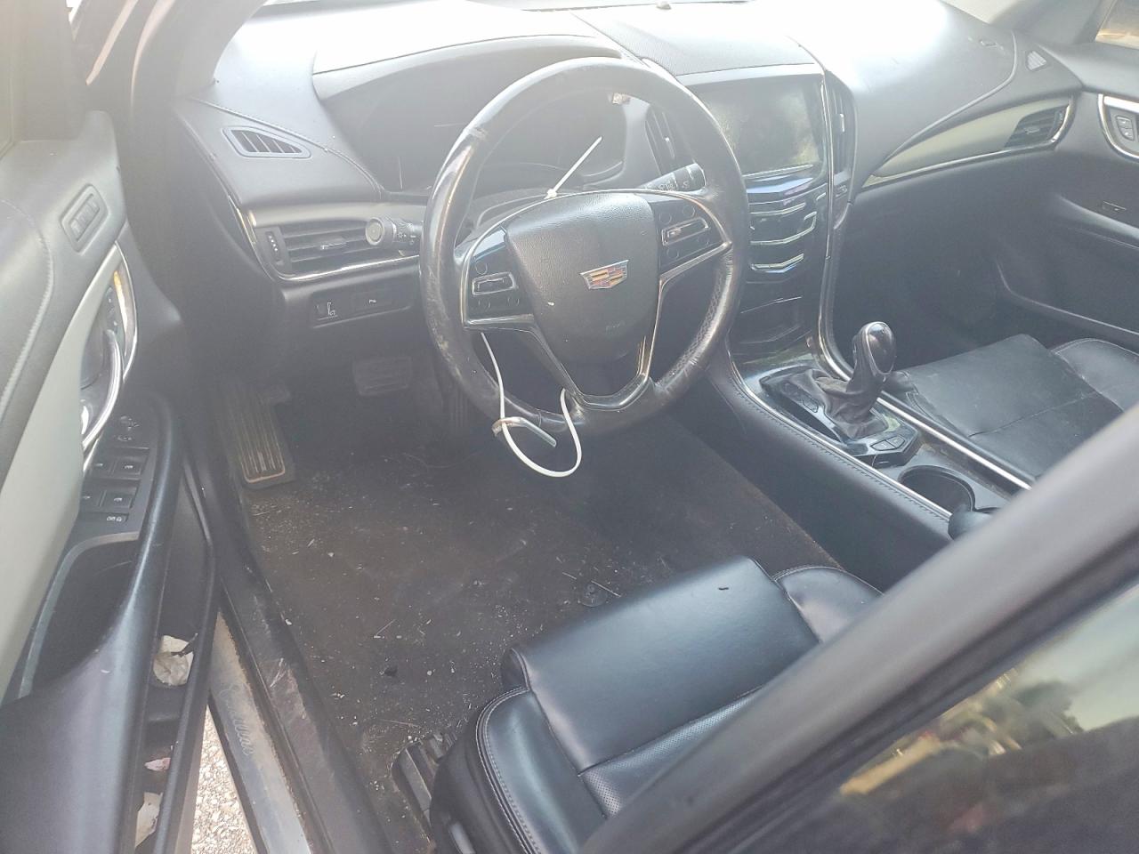 2015 Cadillac Ats Luxury Black vin: 1G6AB5RXXF0134280