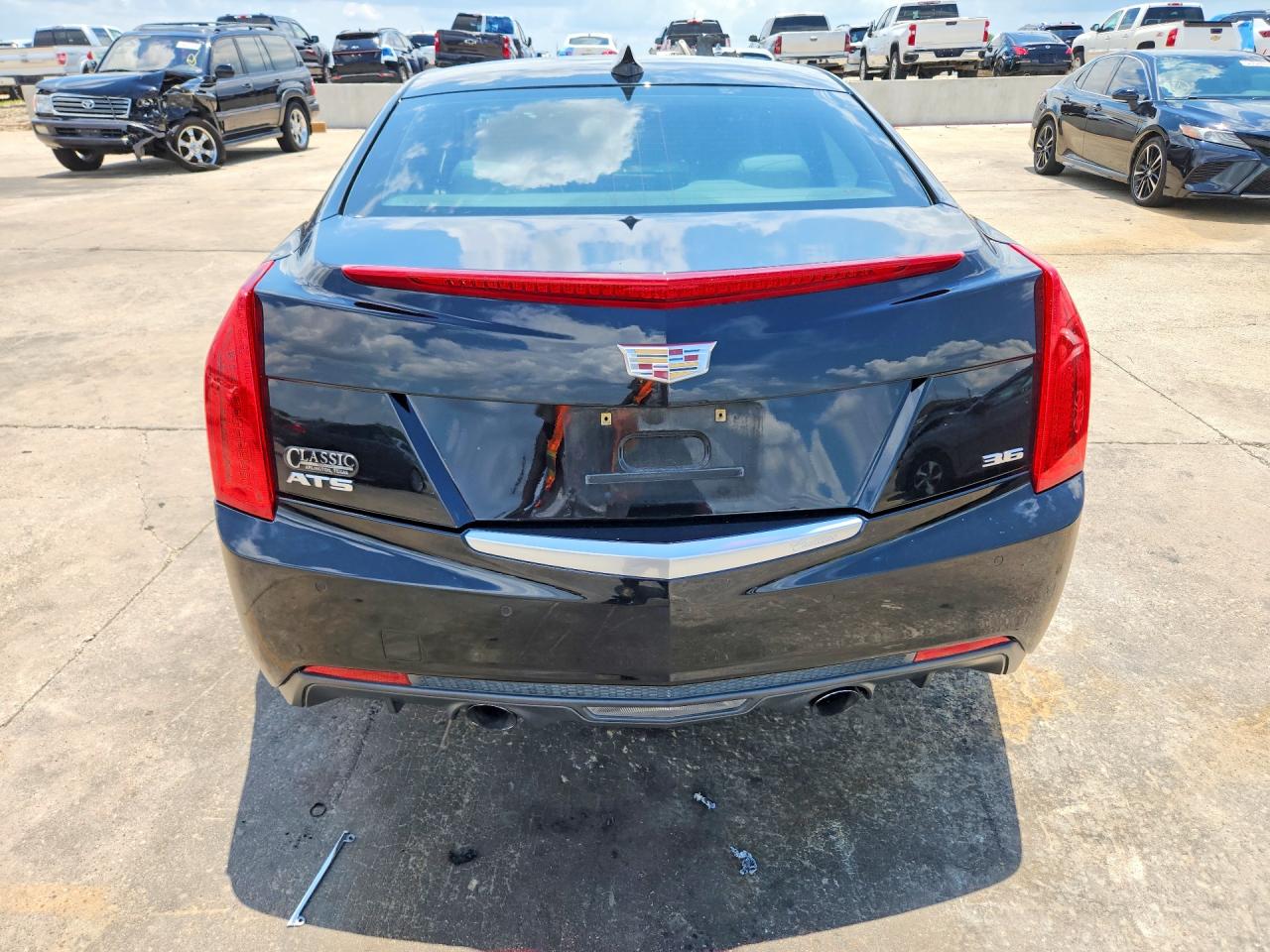 2015 Cadillac Ats Luxury Black vin: 1G6AB5S30F0132772