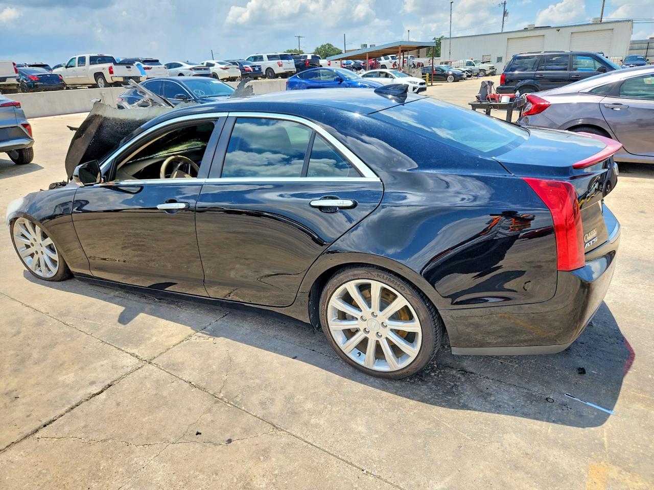 2015 Cadillac Ats Luxury Black vin: 1G6AB5S30F0132772