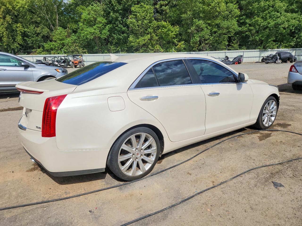 2014 Cadillac Ats Luxury Cream vin: 1G6AB5S33E0106469