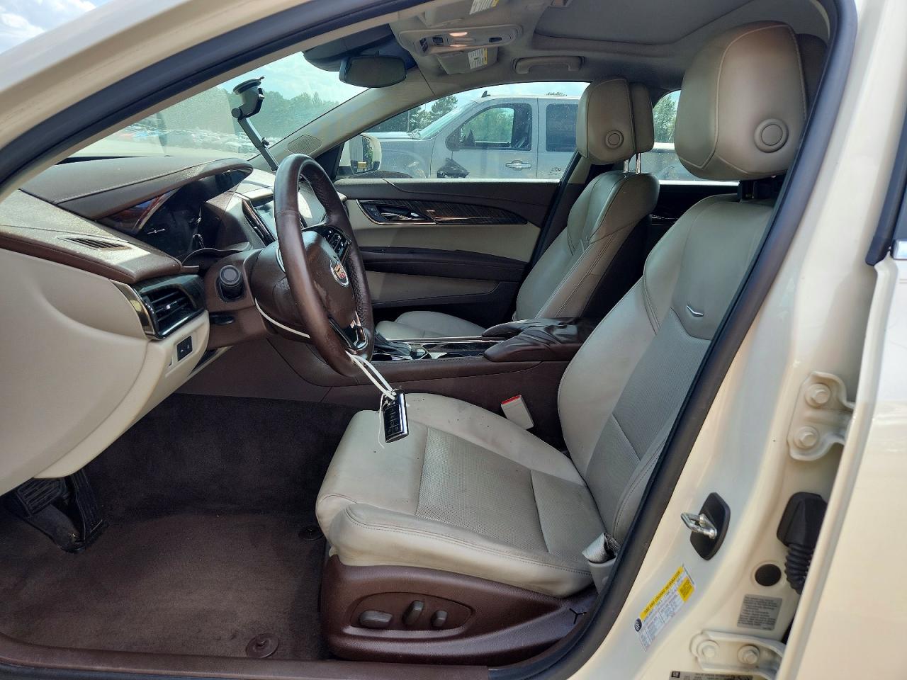 2014 Cadillac Ats Luxury Cream vin: 1G6AB5S33E0106469