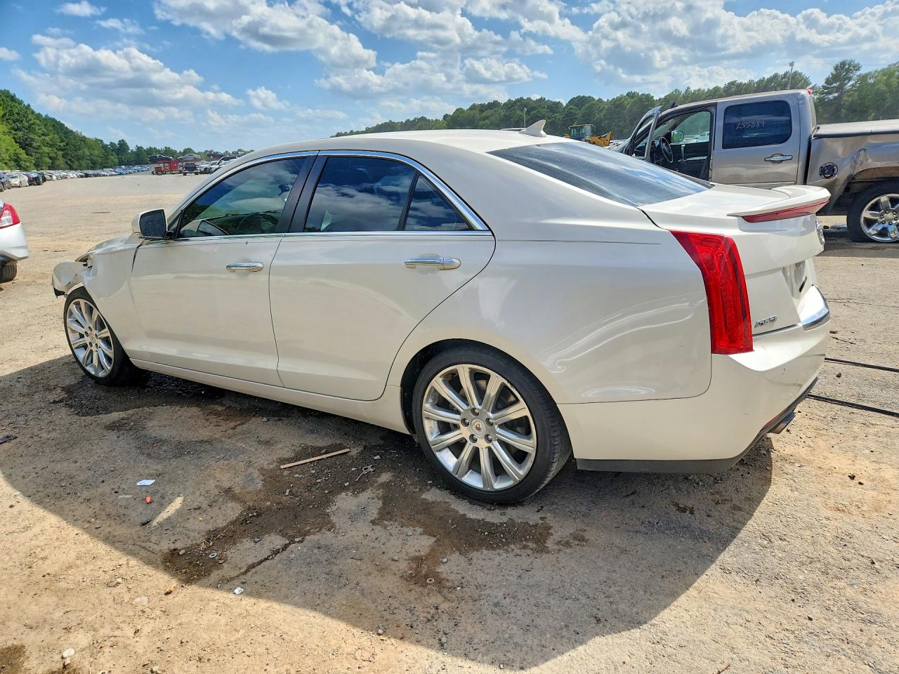 2014 Cadillac Ats Luxury Cream vin: 1G6AB5S33E0106469
