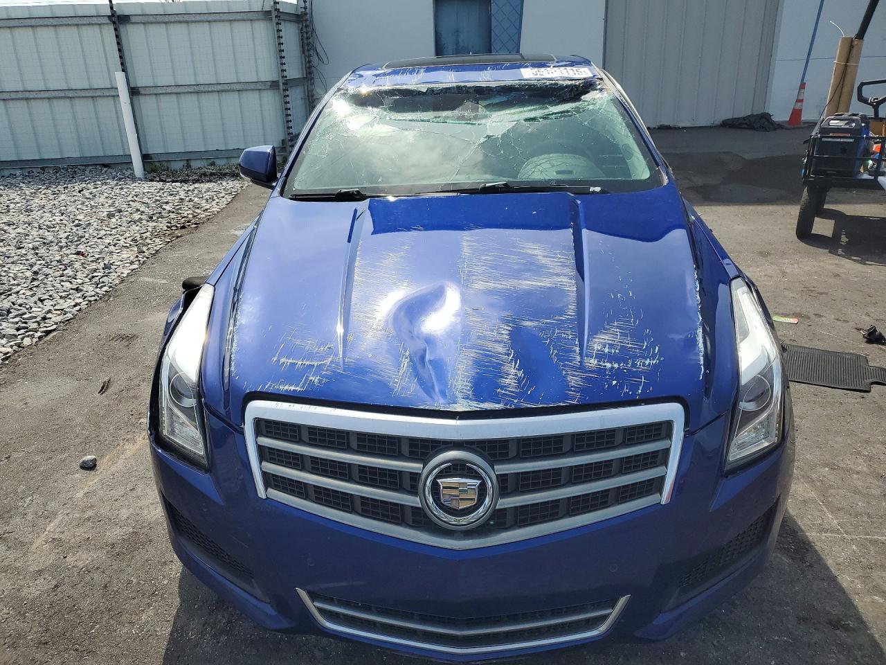 2013 Cadillac Ats Luxury Blue vin: 1G6AB5S35D0149354
