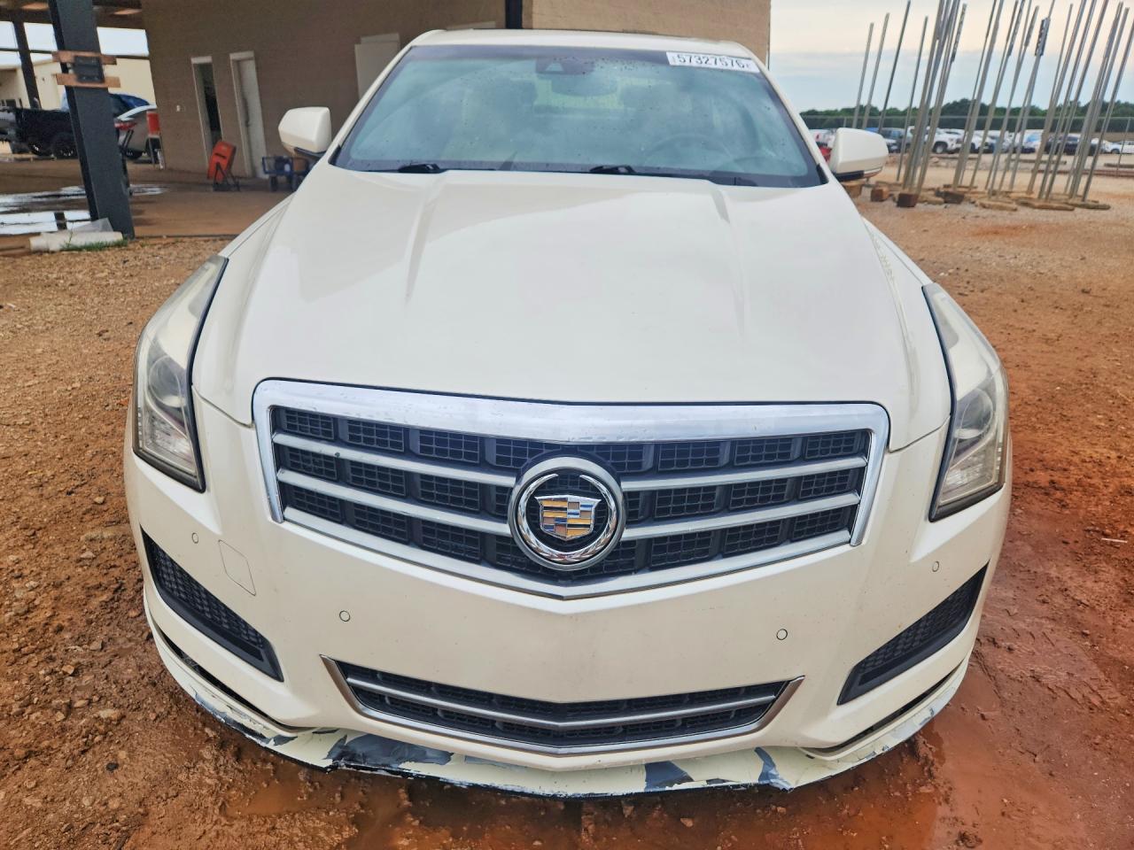 2013 Cadillac Ats Luxury Белый vin: 1G6AB5S38D0149672