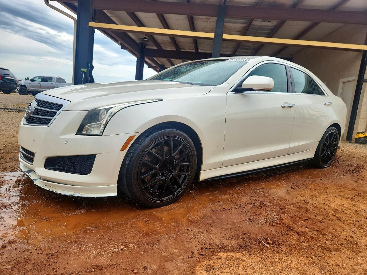 2013 Cadillac Ats Luxury Белый vin: 1G6AB5S38D0149672