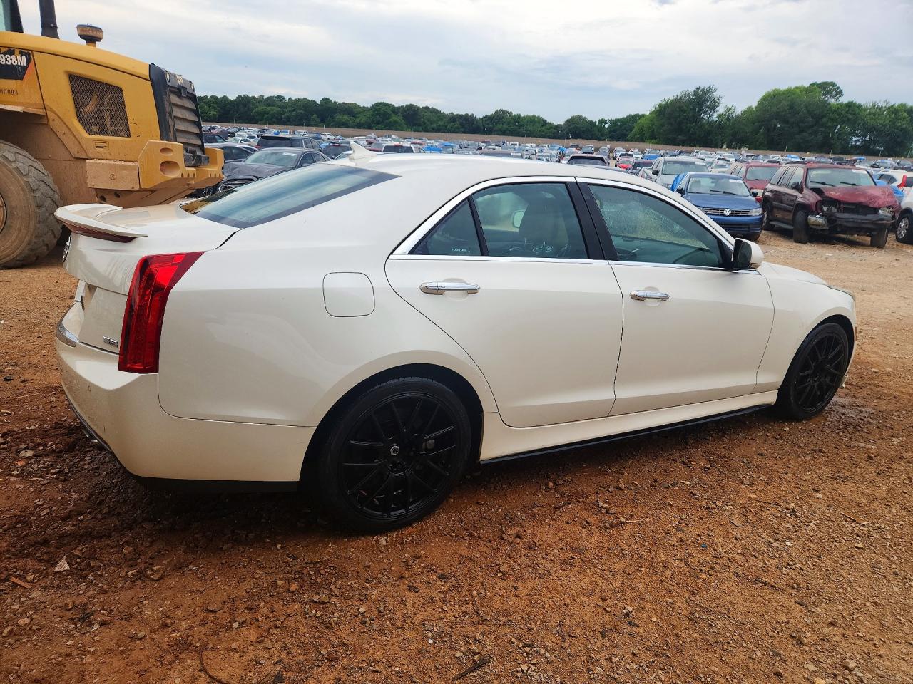 2013 Cadillac Ats Luxury Белый vin: 1G6AB5S38D0149672