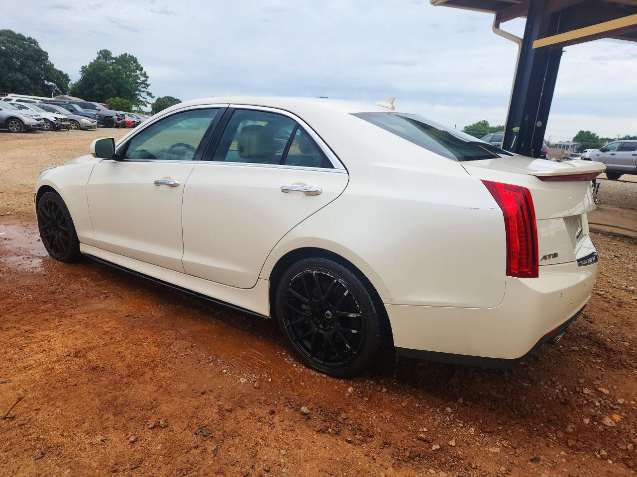 2013 Cadillac Ats Luxury Белый vin: 1G6AB5S38D0149672