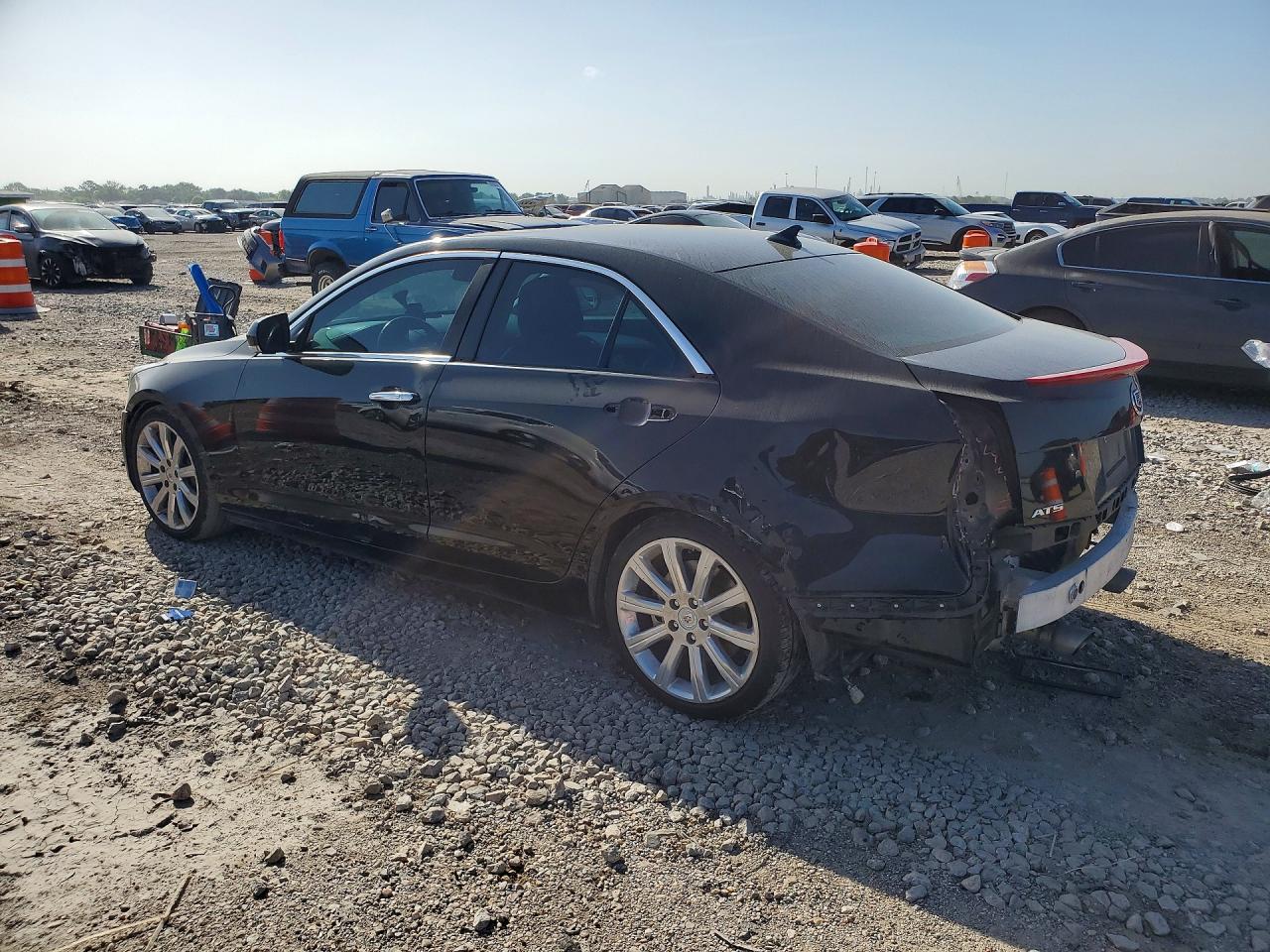 2014 Cadillac Ats Luxury Black vin: 1G6AB5S39E0118416