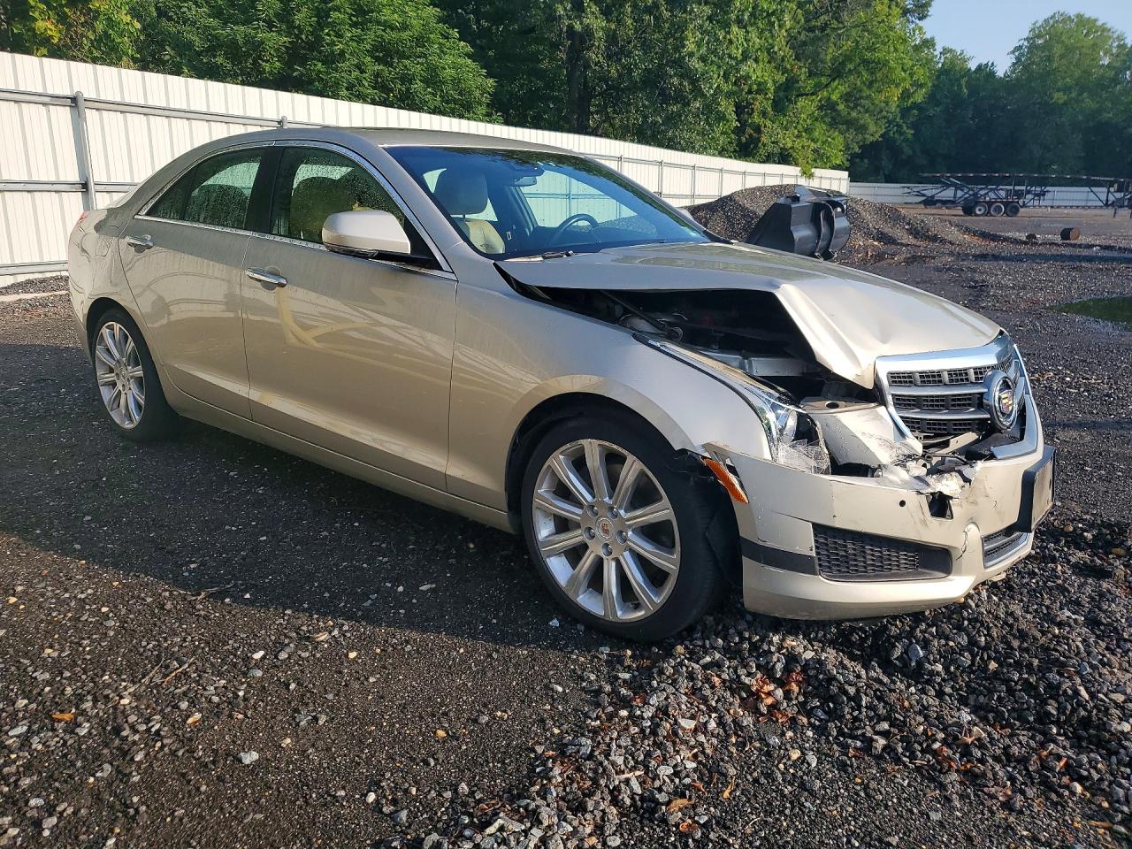 2014 Cadillac Ats Luxury Beige vin: 1G6AB5SA0E0159029