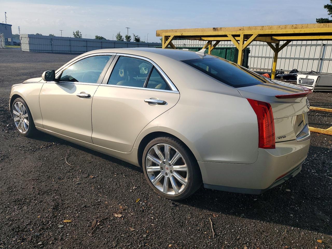 2014 Cadillac Ats Luxury Beige vin: 1G6AB5SA0E0159029