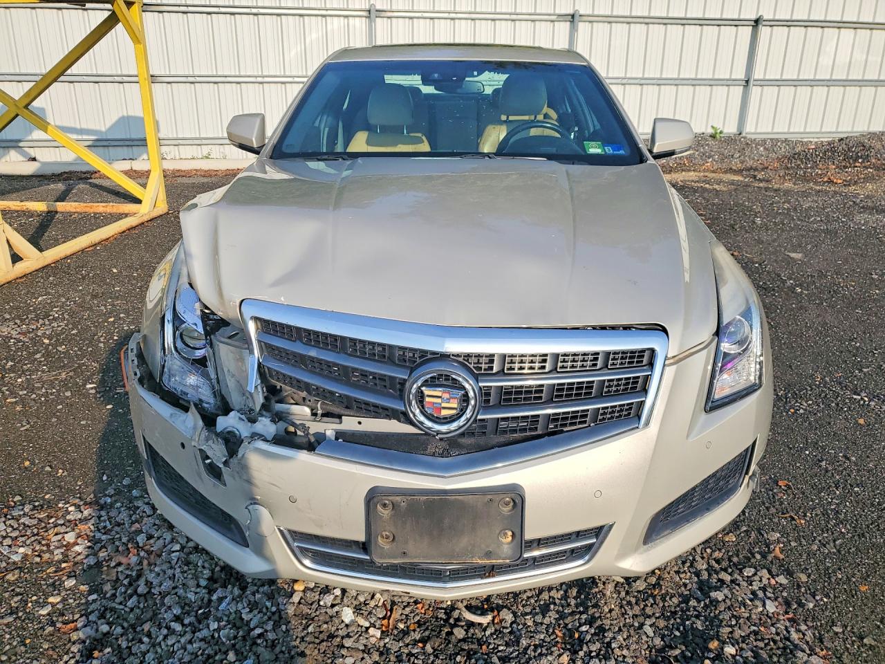 2014 Cadillac Ats Luxury Beige vin: 1G6AB5SA0E0159029