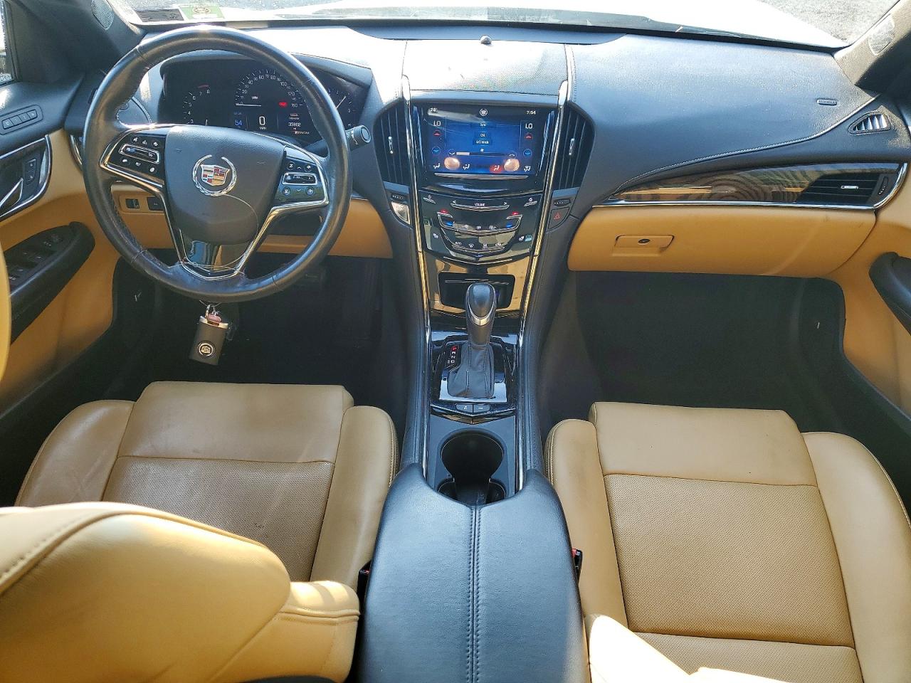 2014 Cadillac Ats Luxury Beige vin: 1G6AB5SA0E0159029