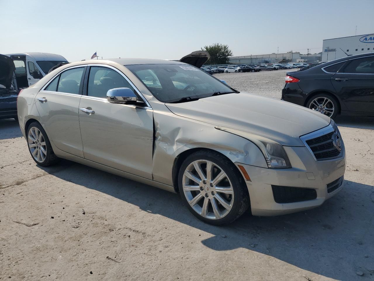 2013 Cadillac Ats Luxury Tan vin: 1G6AB5SA2D0127245