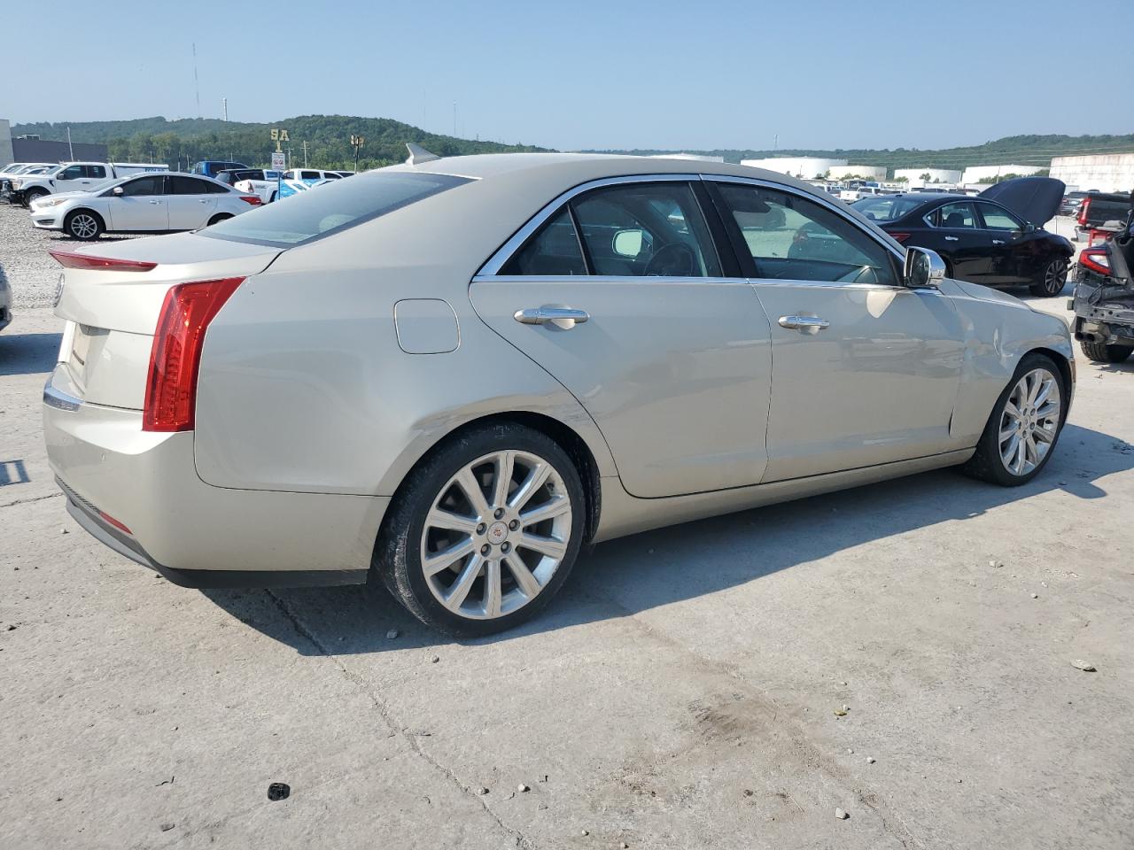 2013 Cadillac Ats Luxury Tan vin: 1G6AB5SA2D0127245