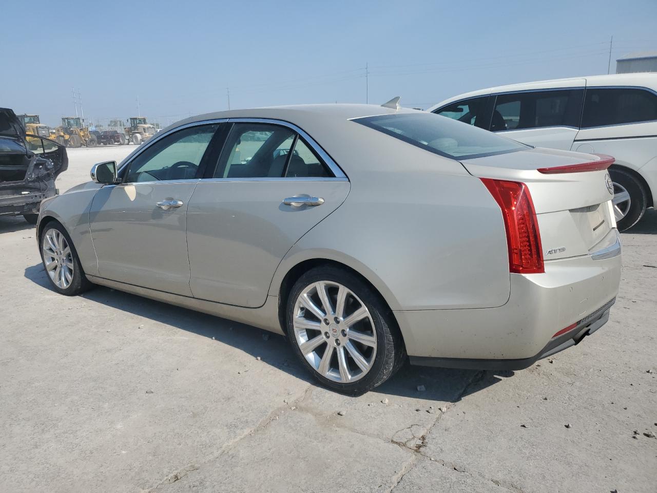 2013 Cadillac Ats Luxury Tan vin: 1G6AB5SA2D0127245