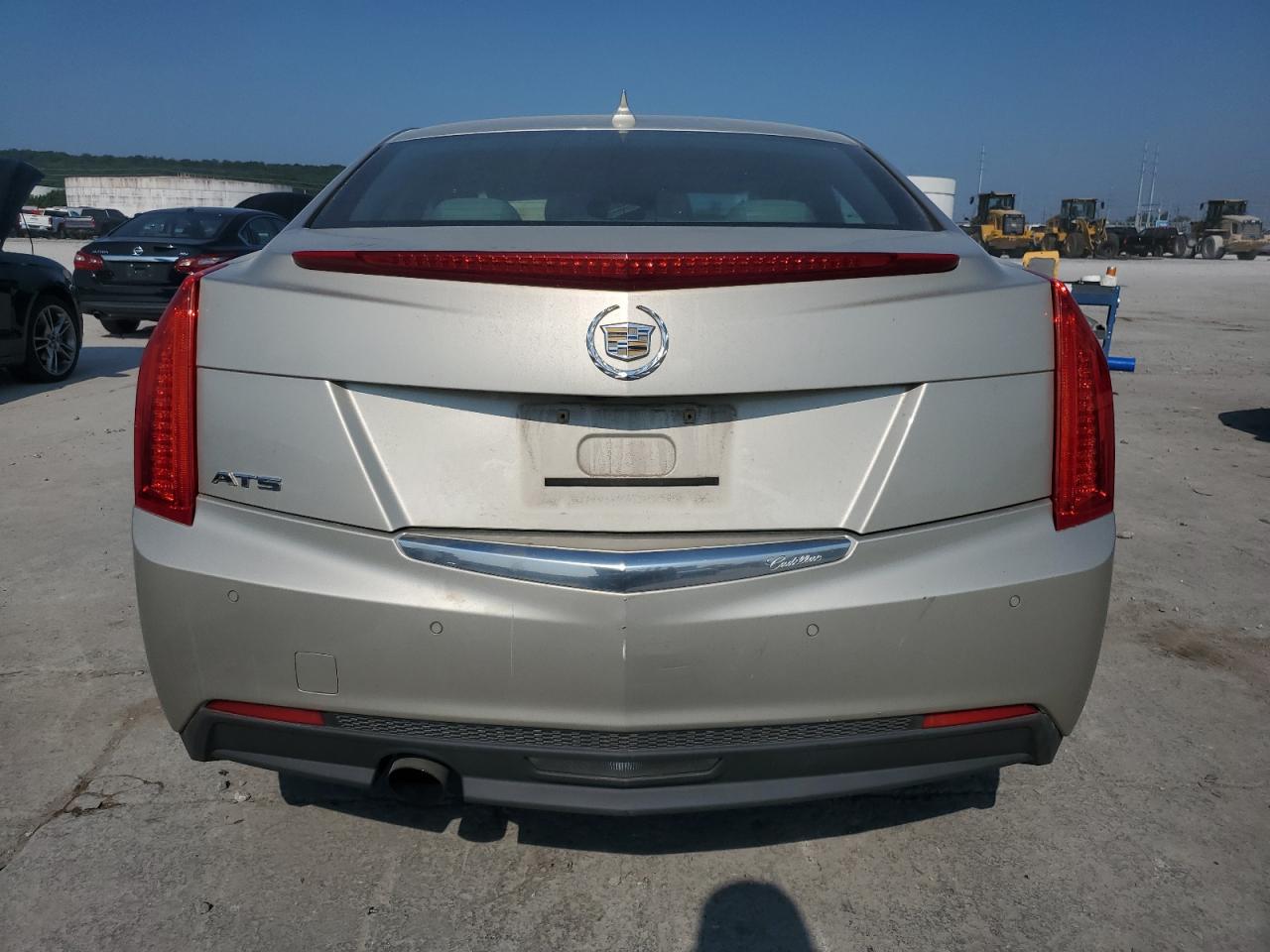 2013 Cadillac Ats Luxury Tan vin: 1G6AB5SA2D0127245