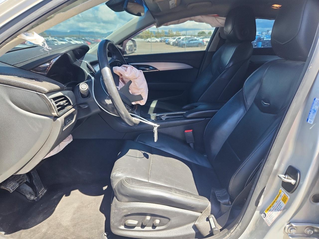 2015 Cadillac Ats Luxury Silver vin: 1G6AB5SA2F0122193