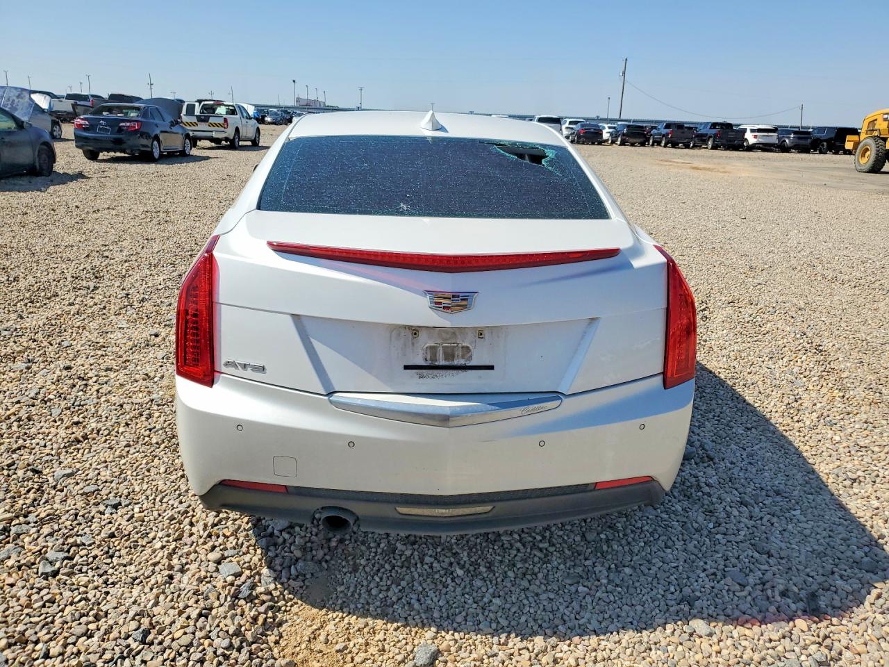 2015 Cadillac Ats Luxury White vin: 1G6AB5SA2F0137583