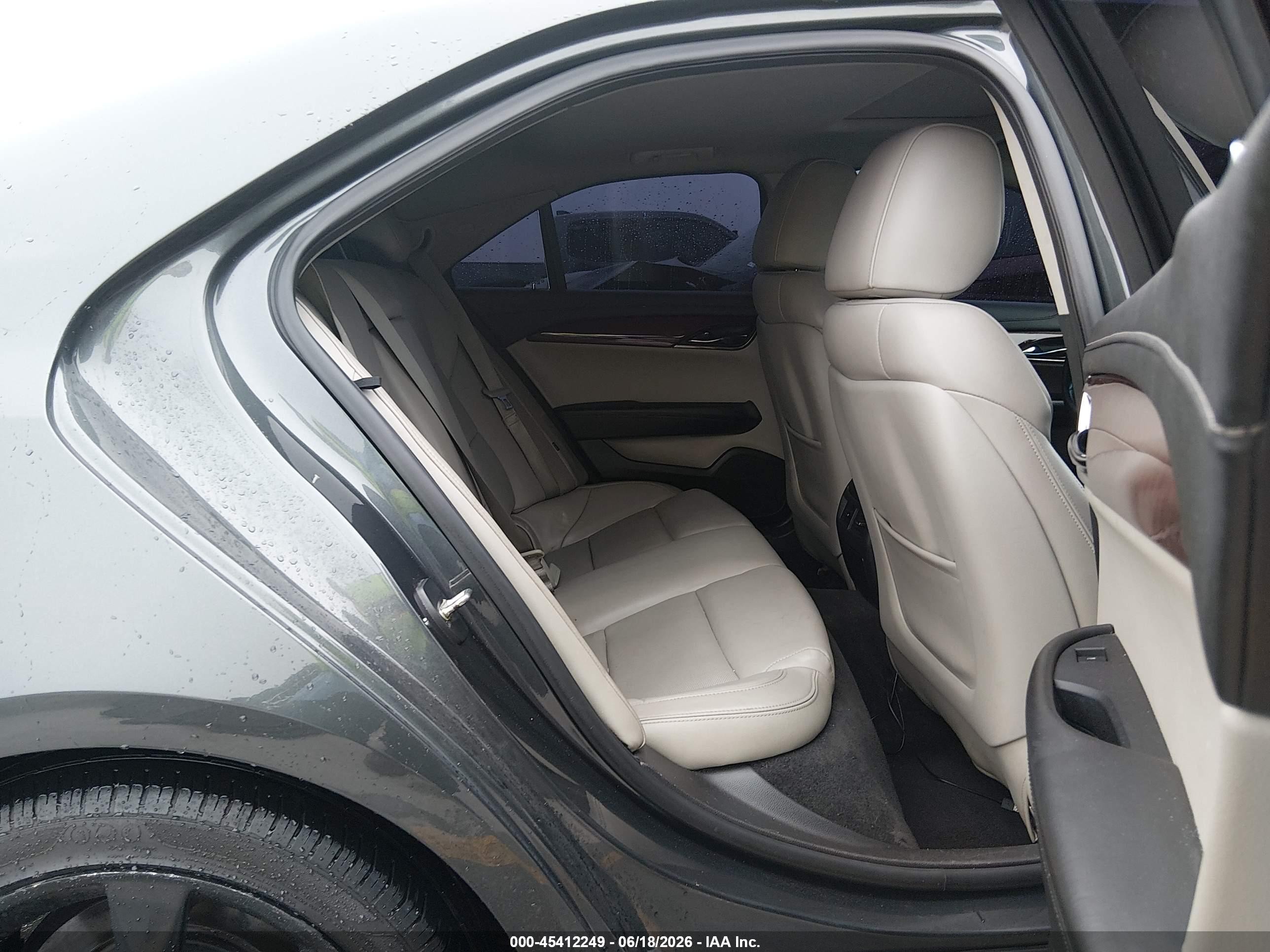 2015 Cadillac Ats Luxury Gray vin: 1G6AB5SA3F0124129