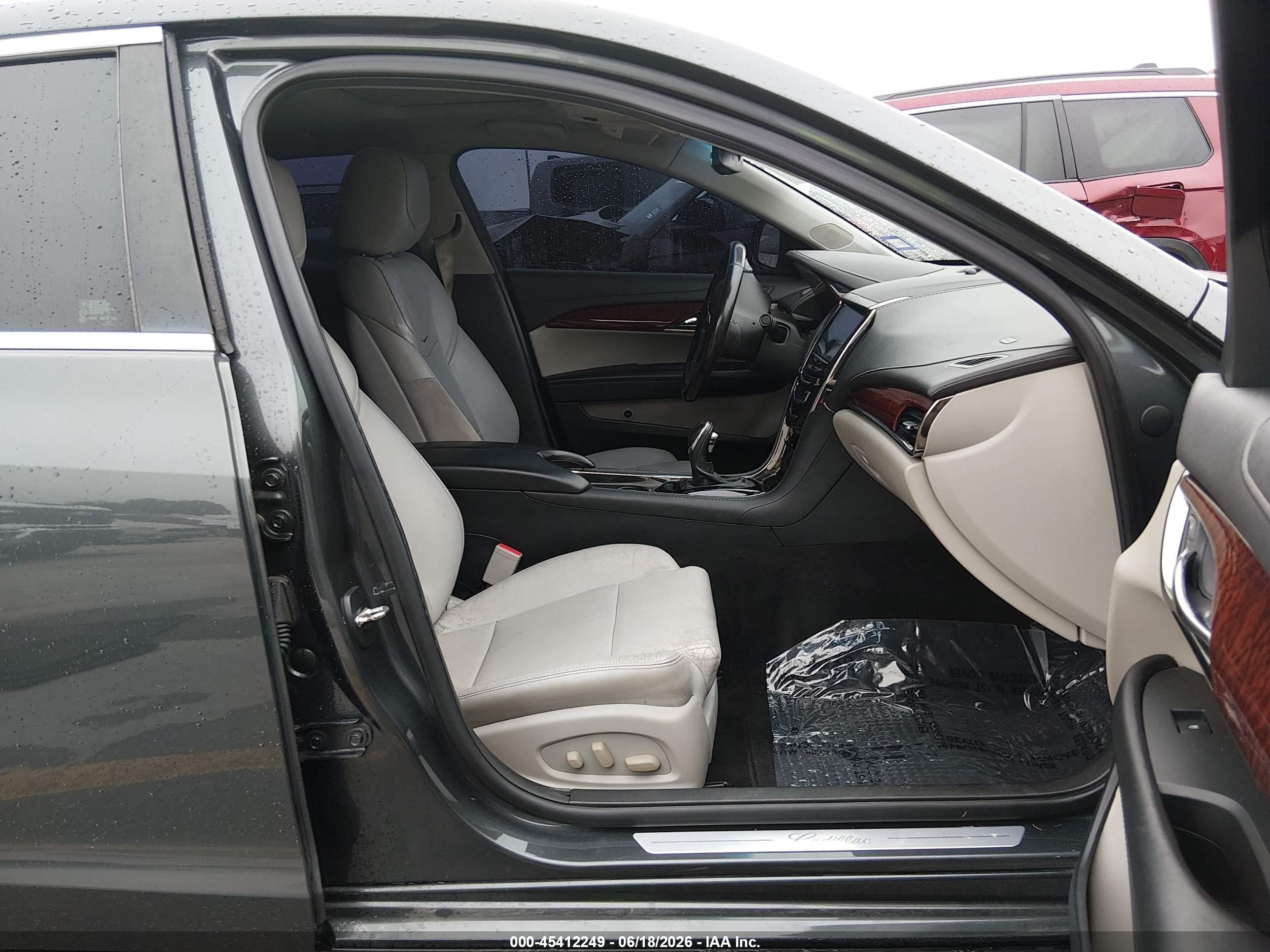2015 Cadillac Ats Luxury Gray vin: 1G6AB5SA3F0124129