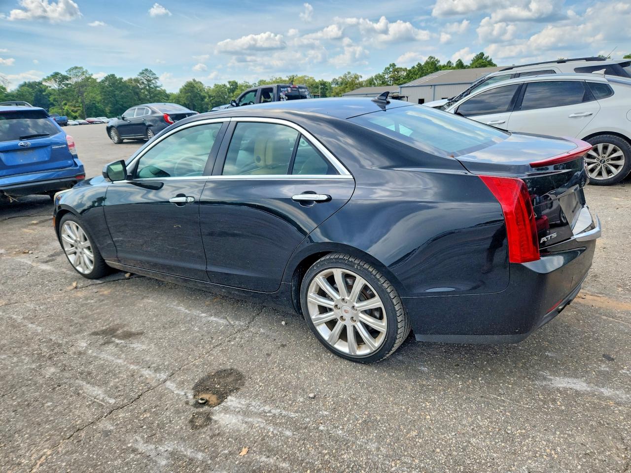2013 Cadillac Ats Luxury Black vin: 1G6AB5SA4D0122323