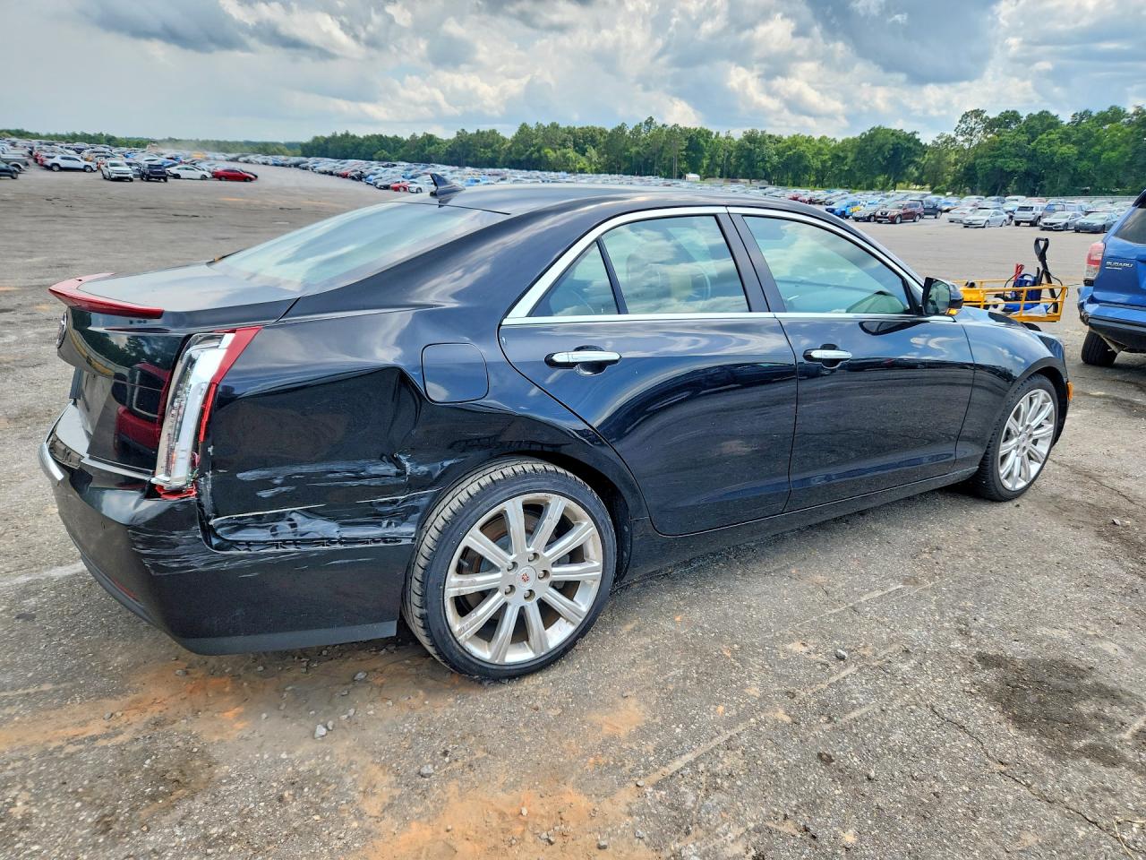 2013 Cadillac Ats Luxury Black vin: 1G6AB5SA4D0122323