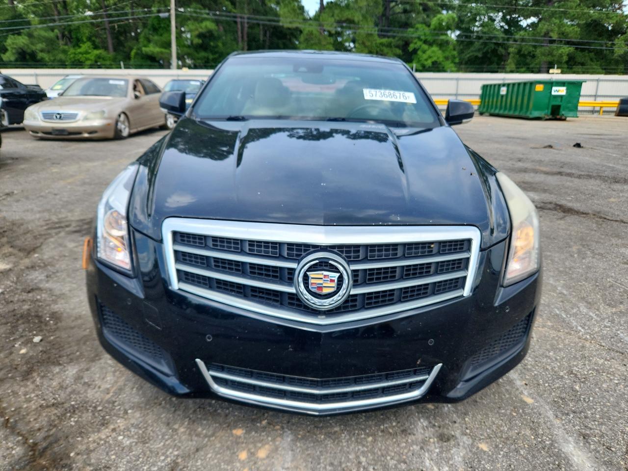 2013 Cadillac Ats Luxury Black vin: 1G6AB5SA4D0122323
