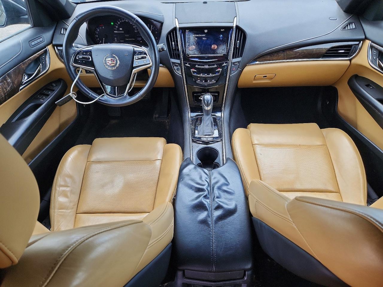 2013 Cadillac Ats Luxury Black vin: 1G6AB5SA4D0122323