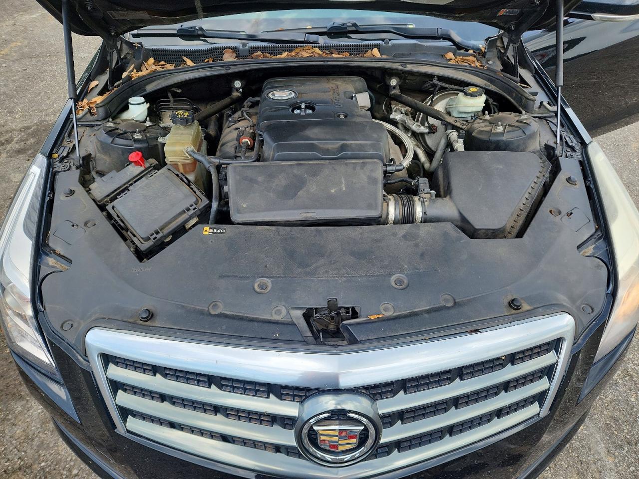 2013 Cadillac Ats Luxury Black vin: 1G6AB5SA4D0122323