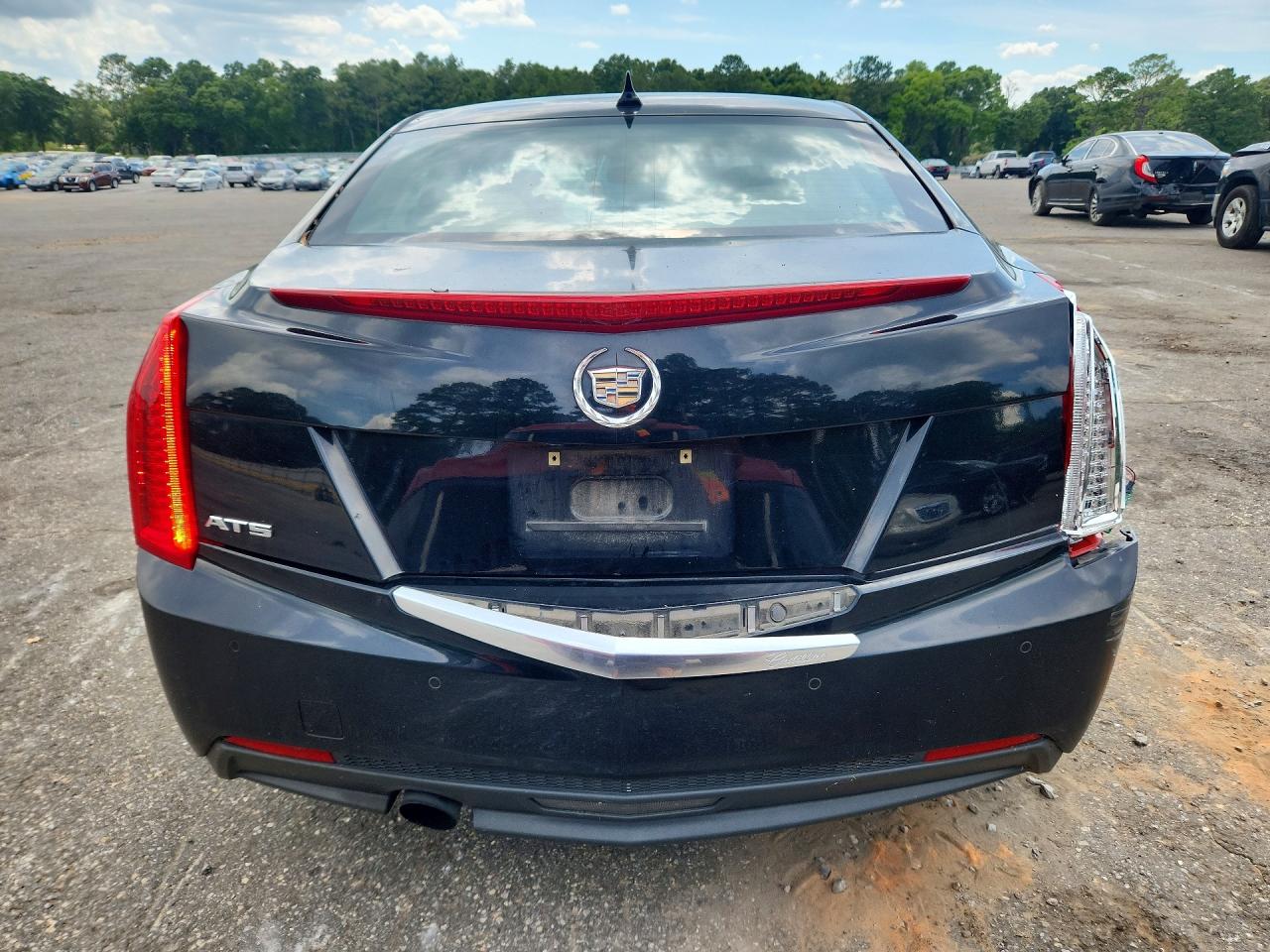 2013 Cadillac Ats Luxury Black vin: 1G6AB5SA4D0122323