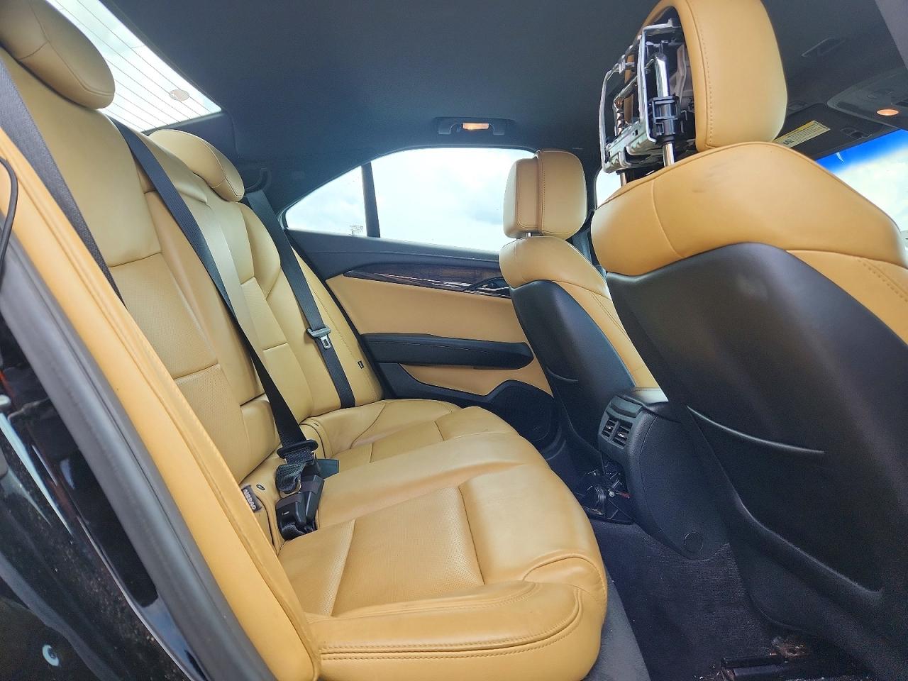 2013 Cadillac Ats Luxury Black vin: 1G6AB5SA4D0122323