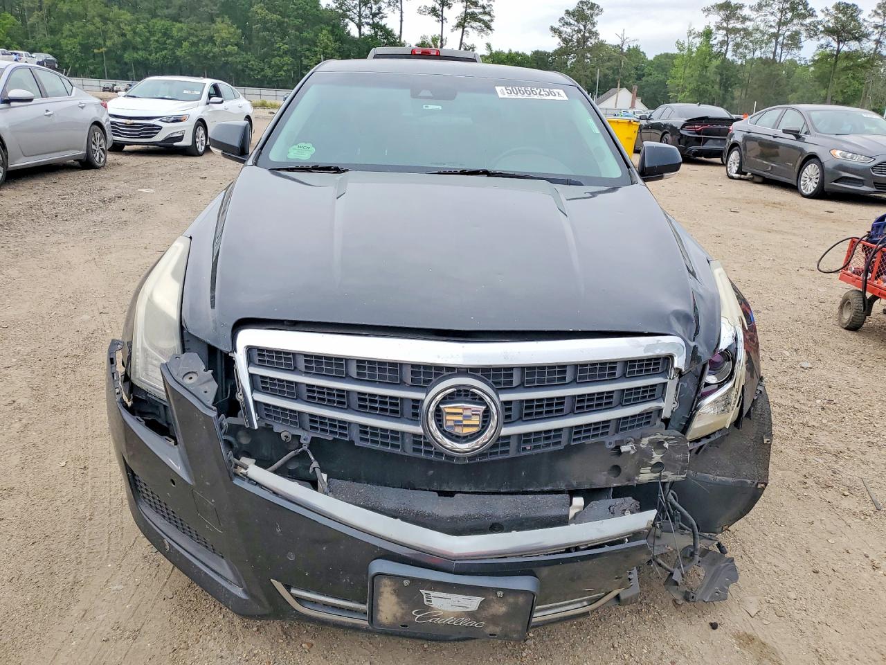2014 Cadillac Ats Luxury Black vin: 1G6AB5SA4E0112960