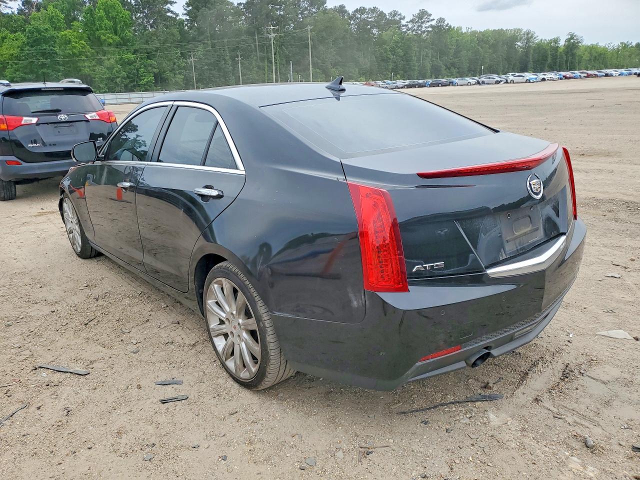 2014 Cadillac Ats Luxury Black vin: 1G6AB5SA4E0112960