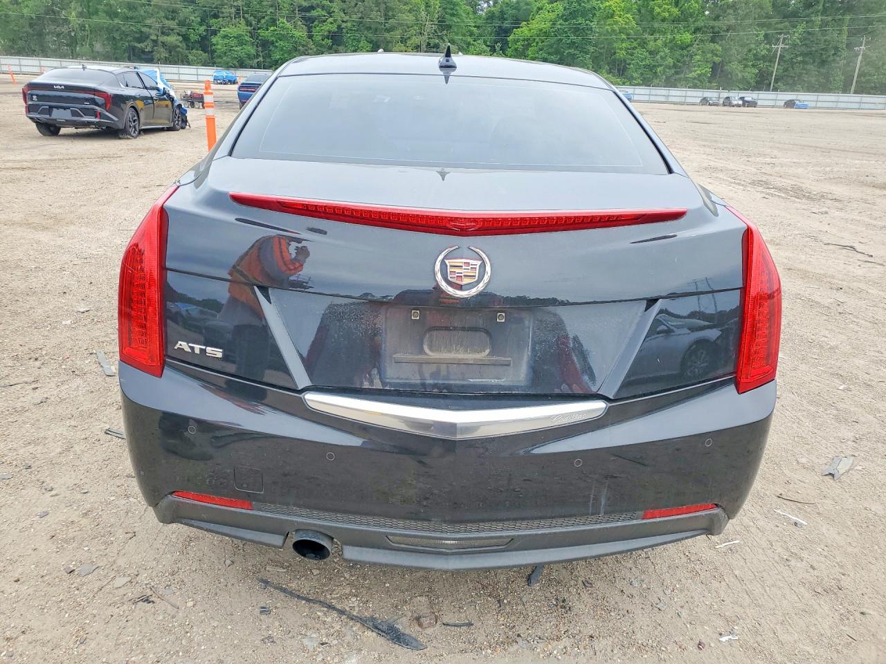 2014 Cadillac Ats Luxury Black vin: 1G6AB5SA4E0112960