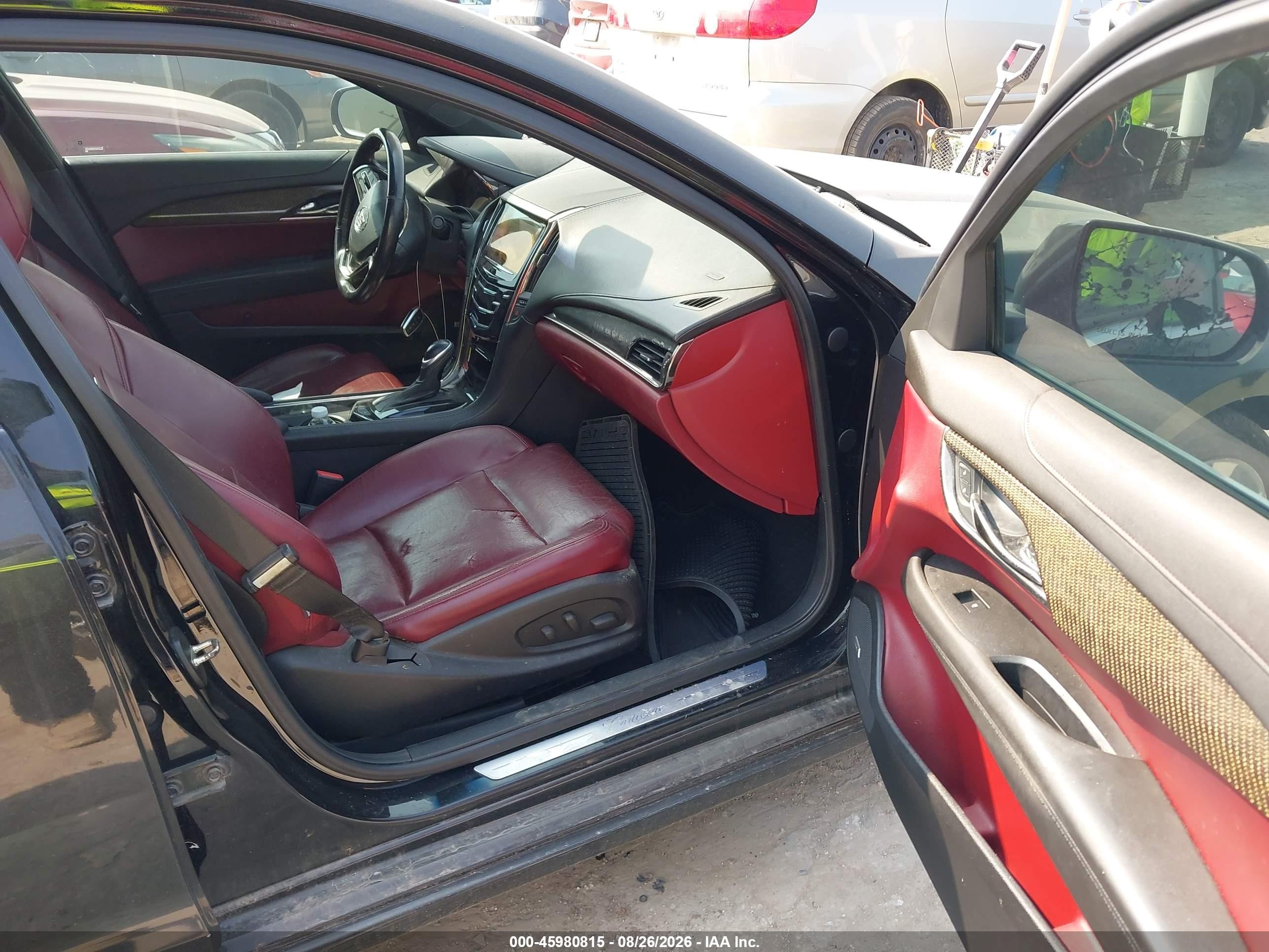 2014 Cadillac Ats Luxury Black vin: 1G6AB5SA5E0101479