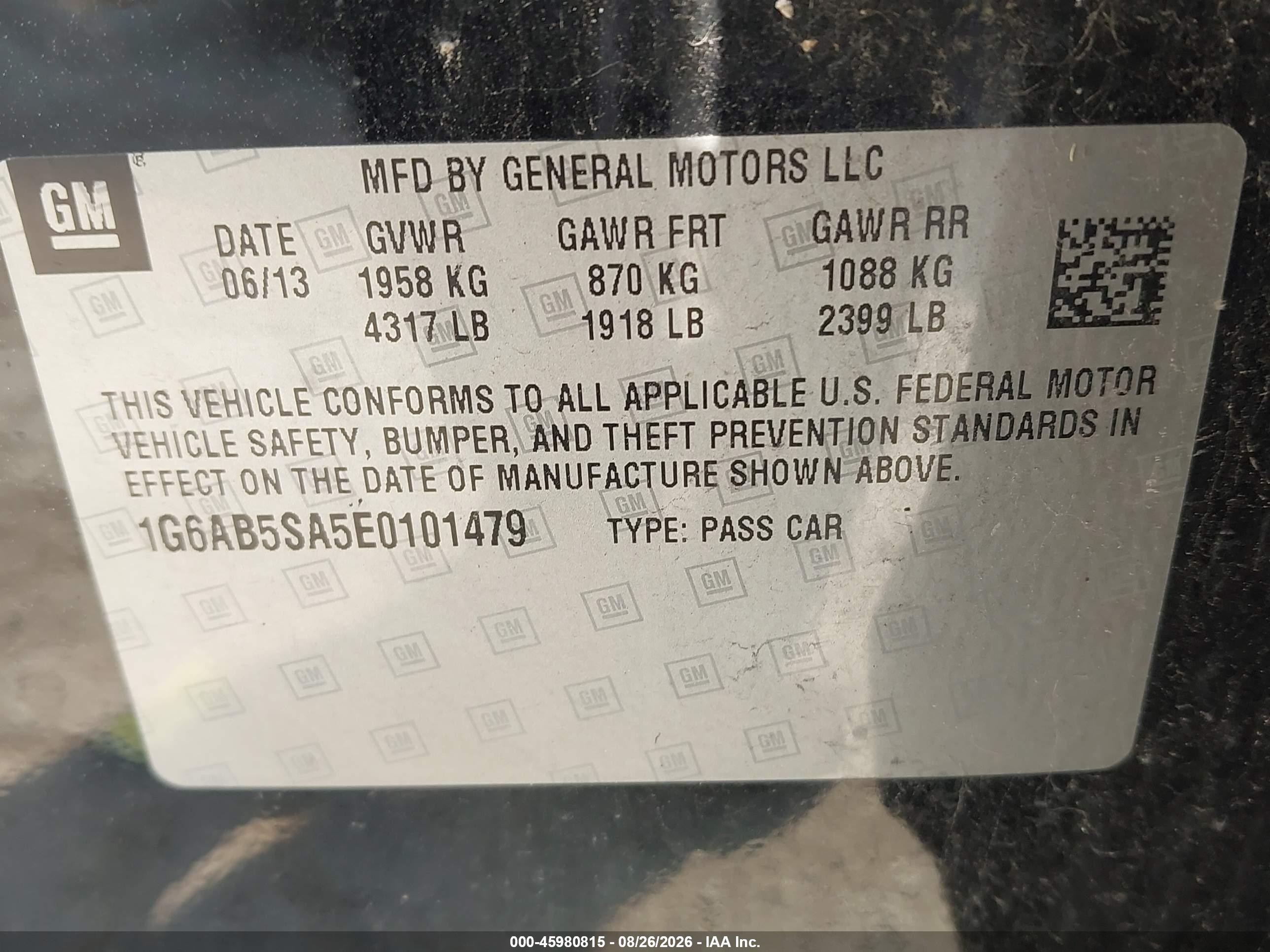 2014 Cadillac Ats Luxury Black vin: 1G6AB5SA5E0101479