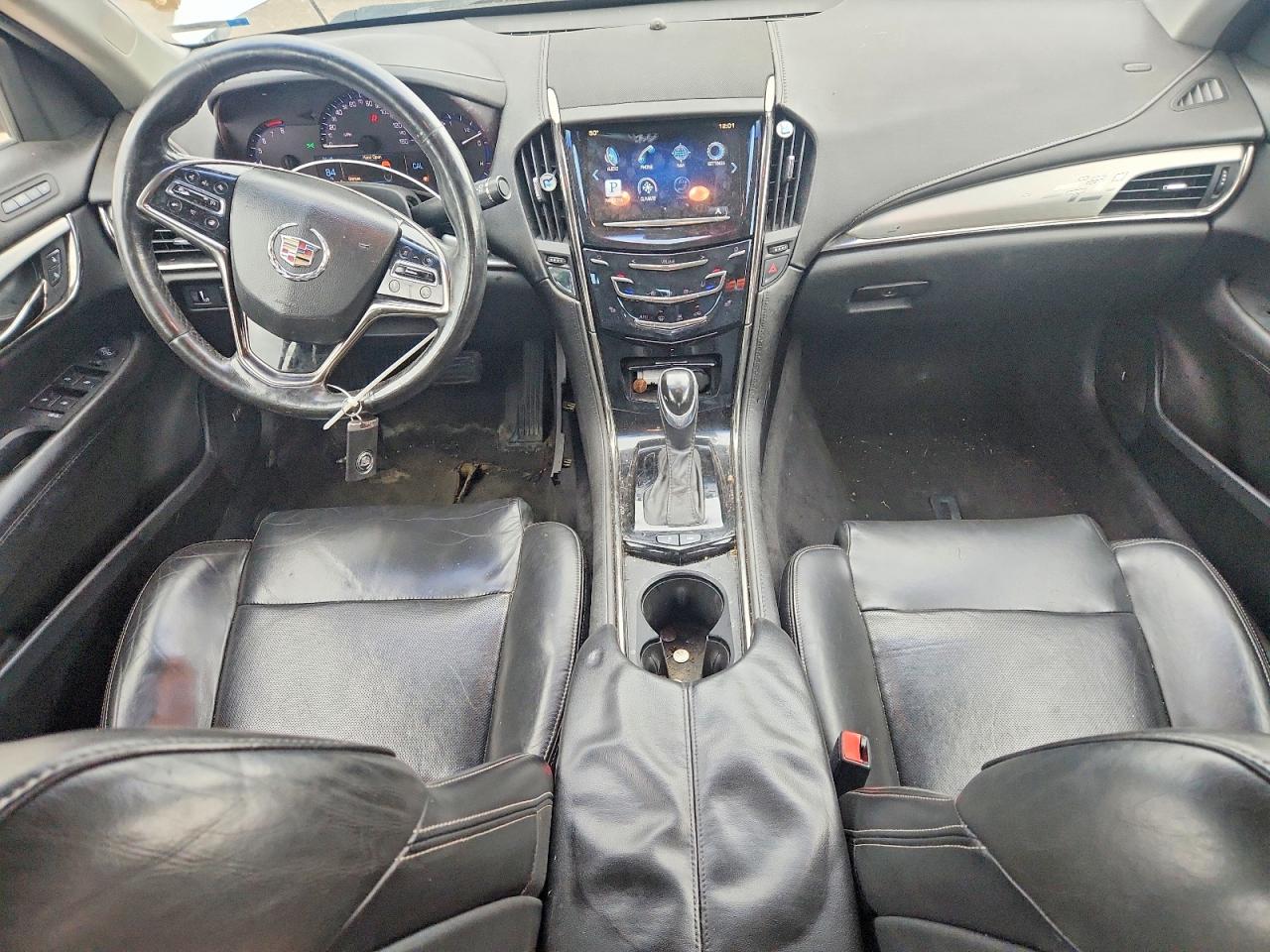 2013 Cadillac Ats Luxury Silver vin: 1G6AB5SA6D0125854